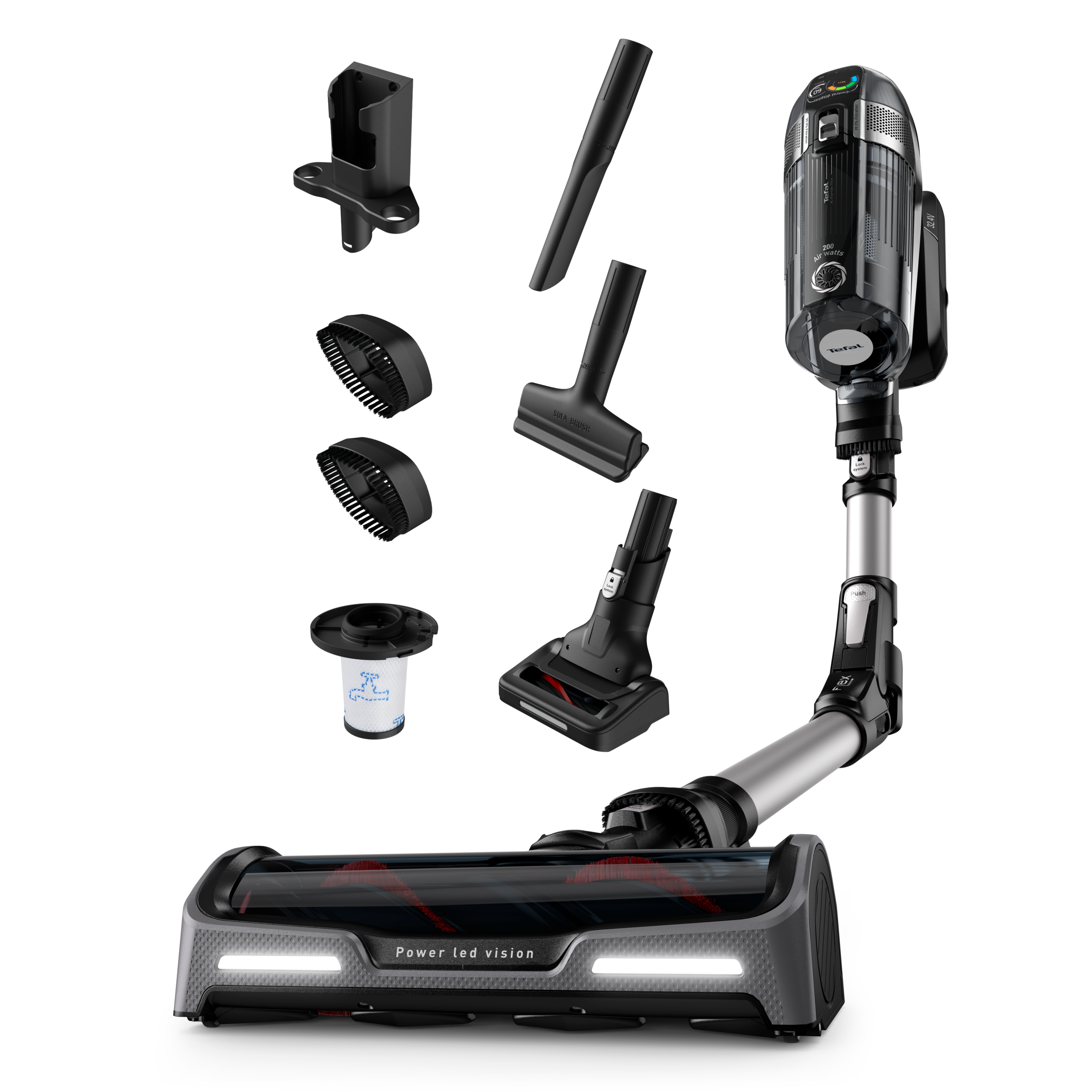 ODKURZACZ XFORCE 14.60 CZARNY TY9958WO