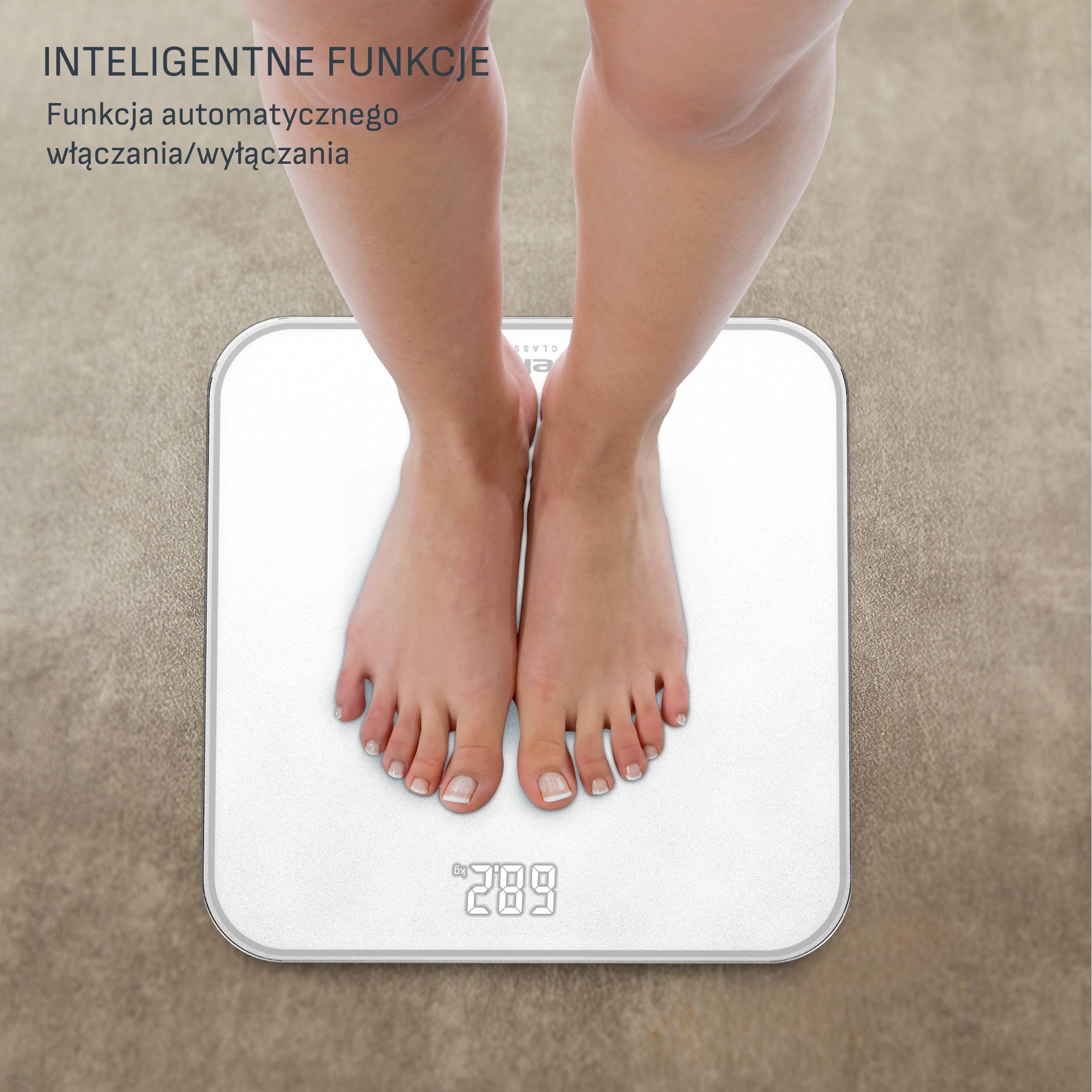 Waga łazienkowa, Tefal Classic, 180 kg, baterie