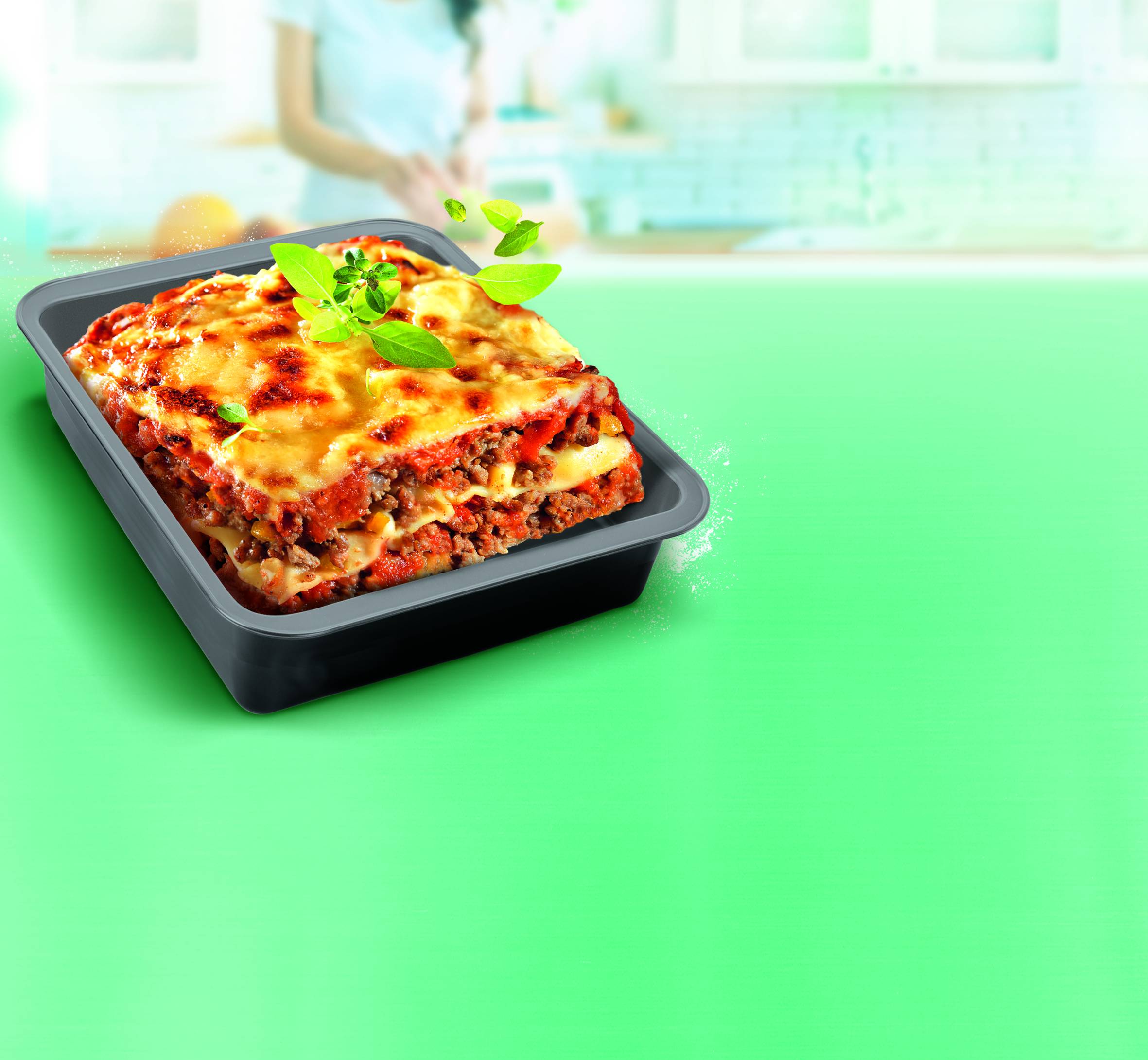 Blacha do pieczenia ciasta prostokątna TEFAL EASY BAKE 29x23cm