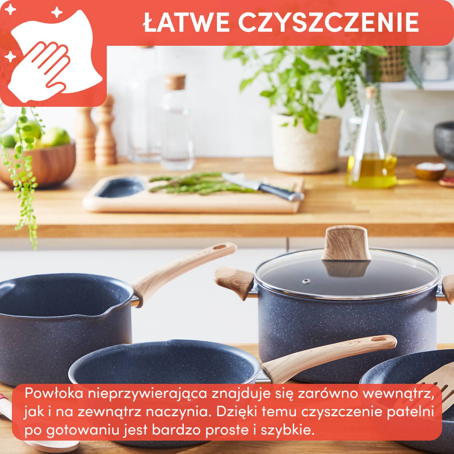 Patelnia TEFAL NATURAL FORCE 24cm