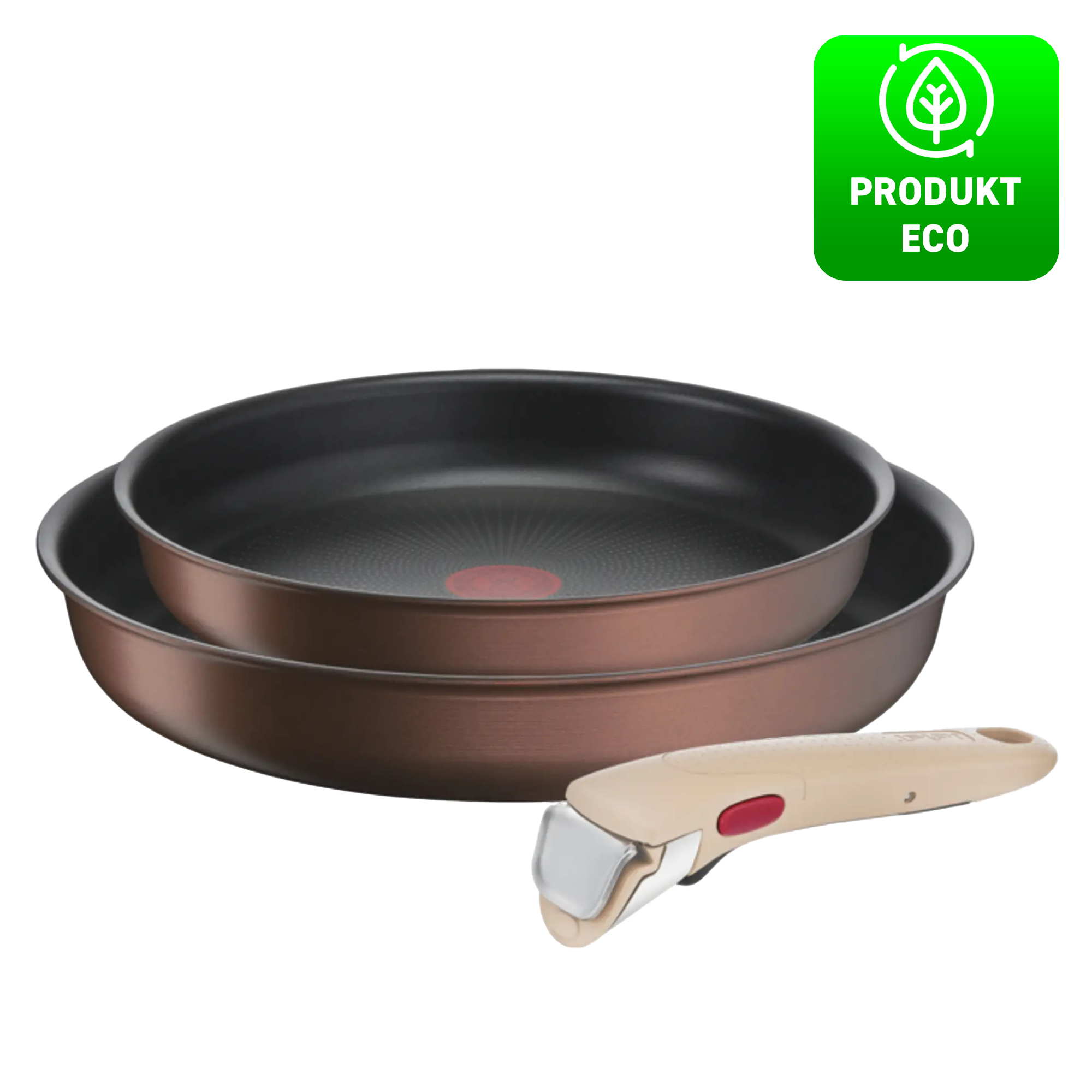 Zestaw patelni TEFAL INGENIO ECO RESPECT - 3 elementy