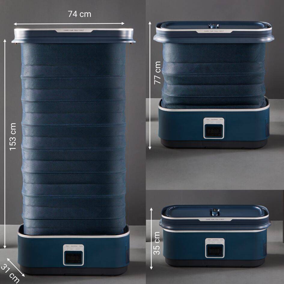 Automatyczna szafa do prasowania, Tefal Care For You First, dezynfekcja, delikatna