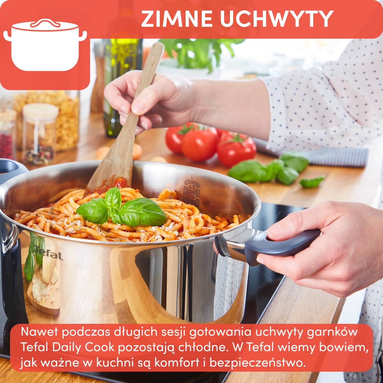Garnek TEFAL DAILY COOK 20cm(3l)+pokrywka