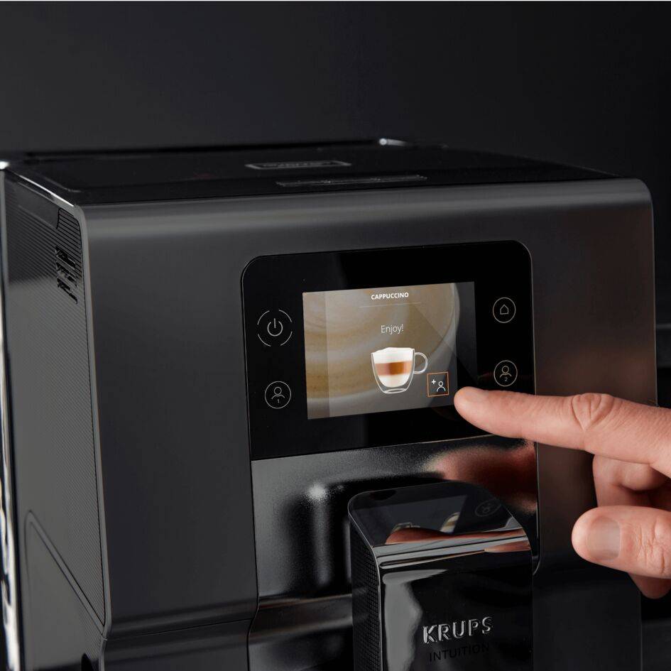 Ekspres do kawy automatyczny KRUPS INTUITION PREFERENCE+ EA875U (grafit)