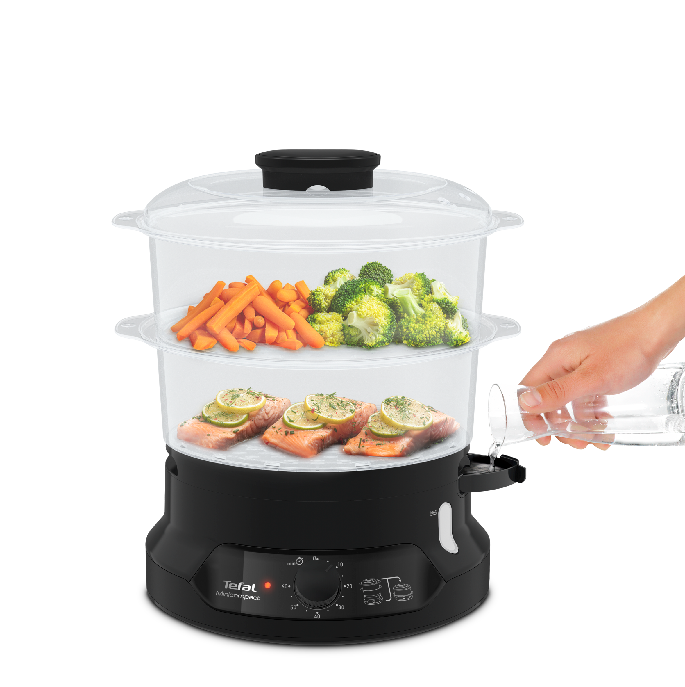 Parowar TEFAL MINICOMPACT VC1398