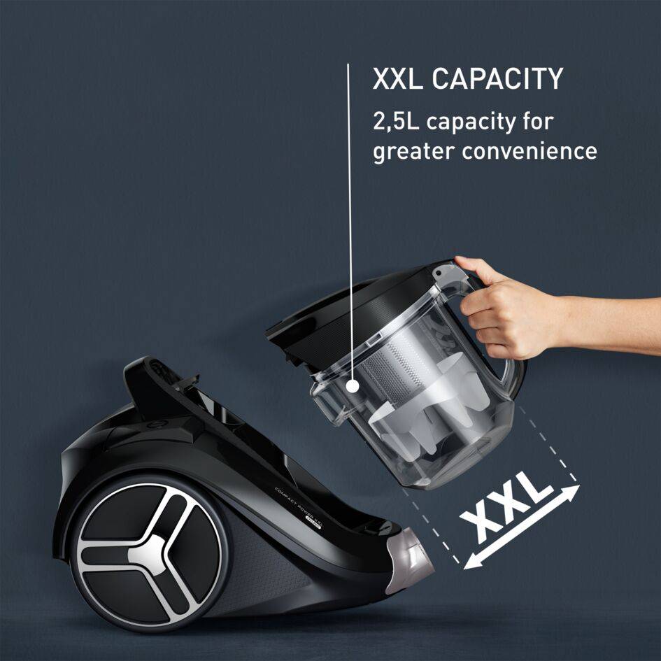 Odkurzacz bezworkowy Tefal Compact Power XXL Total Clean TW4B70