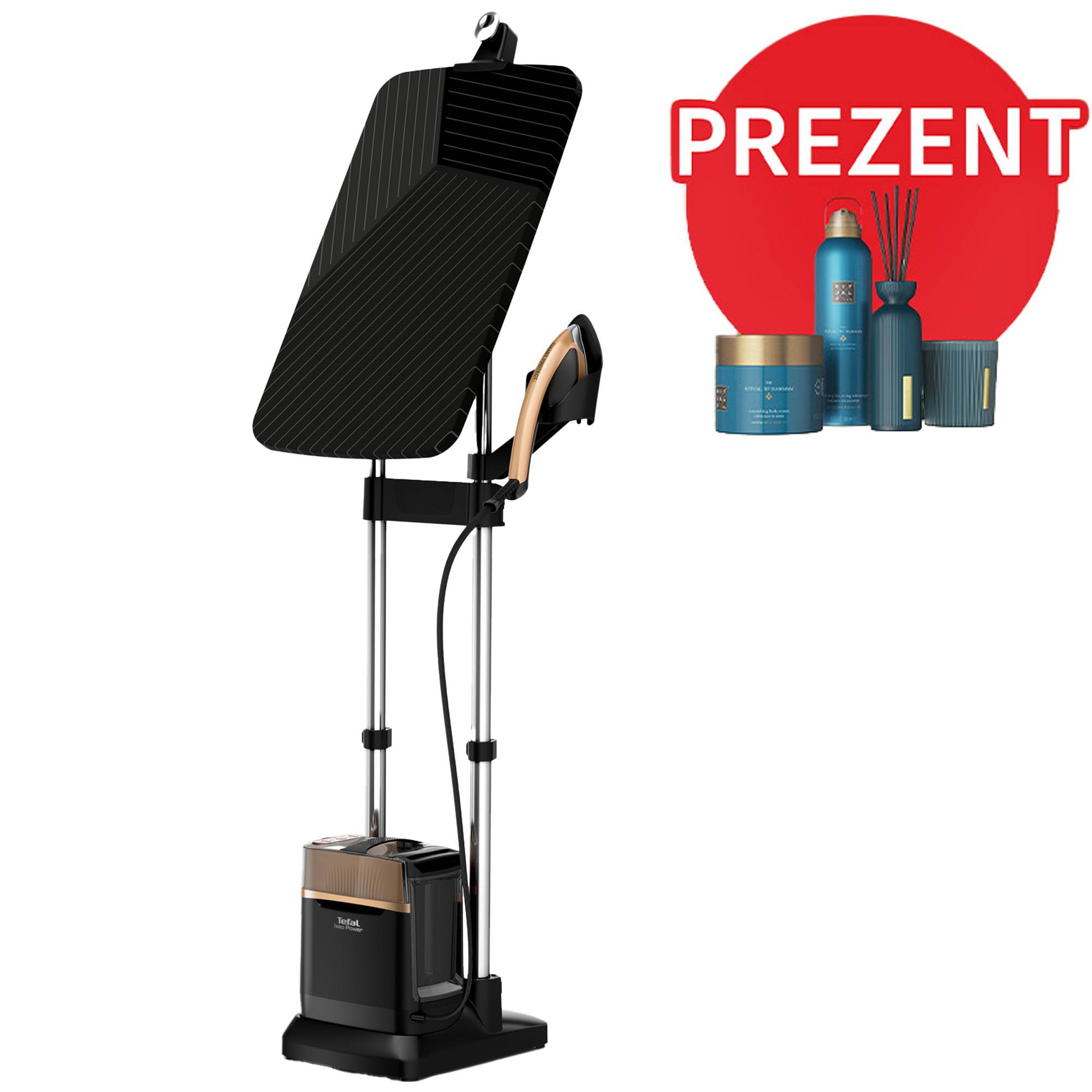 Tefal Ixeo Power, stacja do prasowania, mocna, prasowanie w pionie, lekka