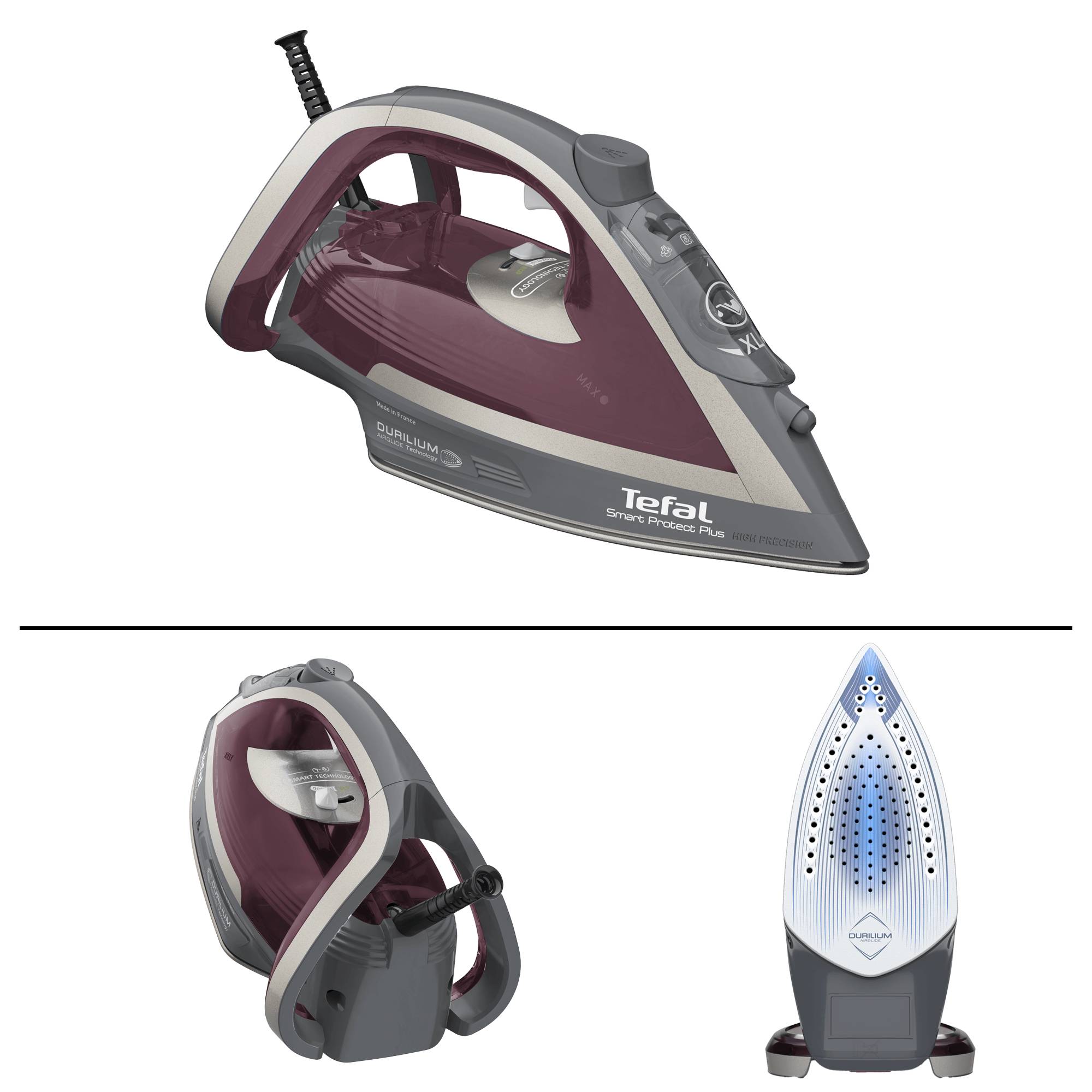 Żelazko parowe, Tefal Smart Protect Plus FV6870, tryb auto