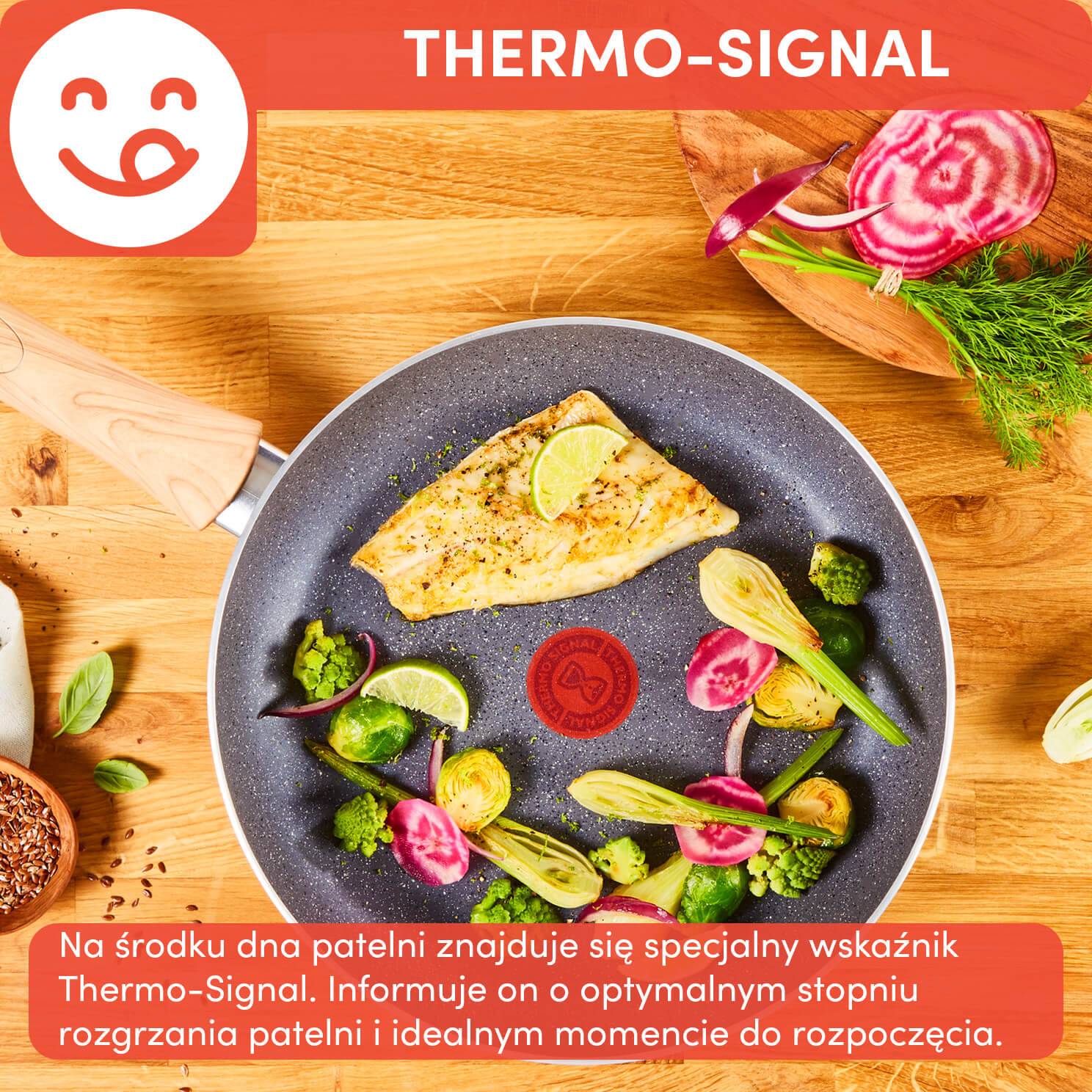 Patelnia TEFAL NATURAL FORCE 24cm