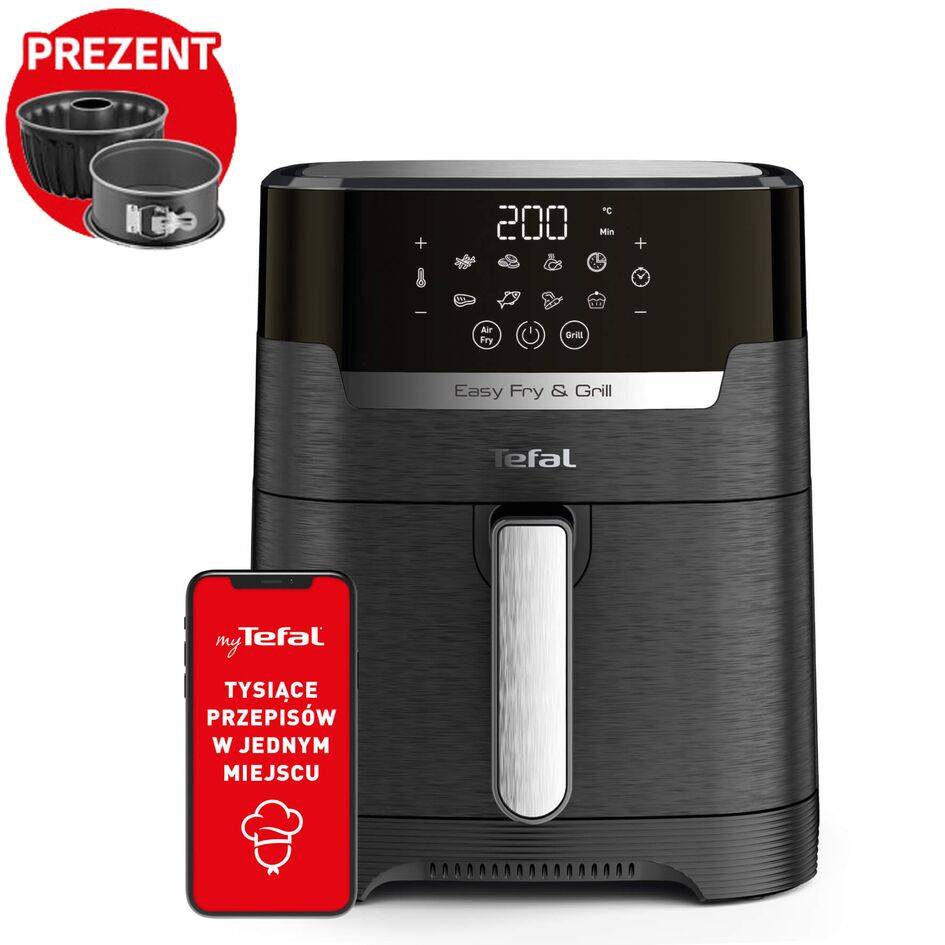 Frytkownica (Air Fryer) Tefal Easy Fry Deluxe EY401D 4 l