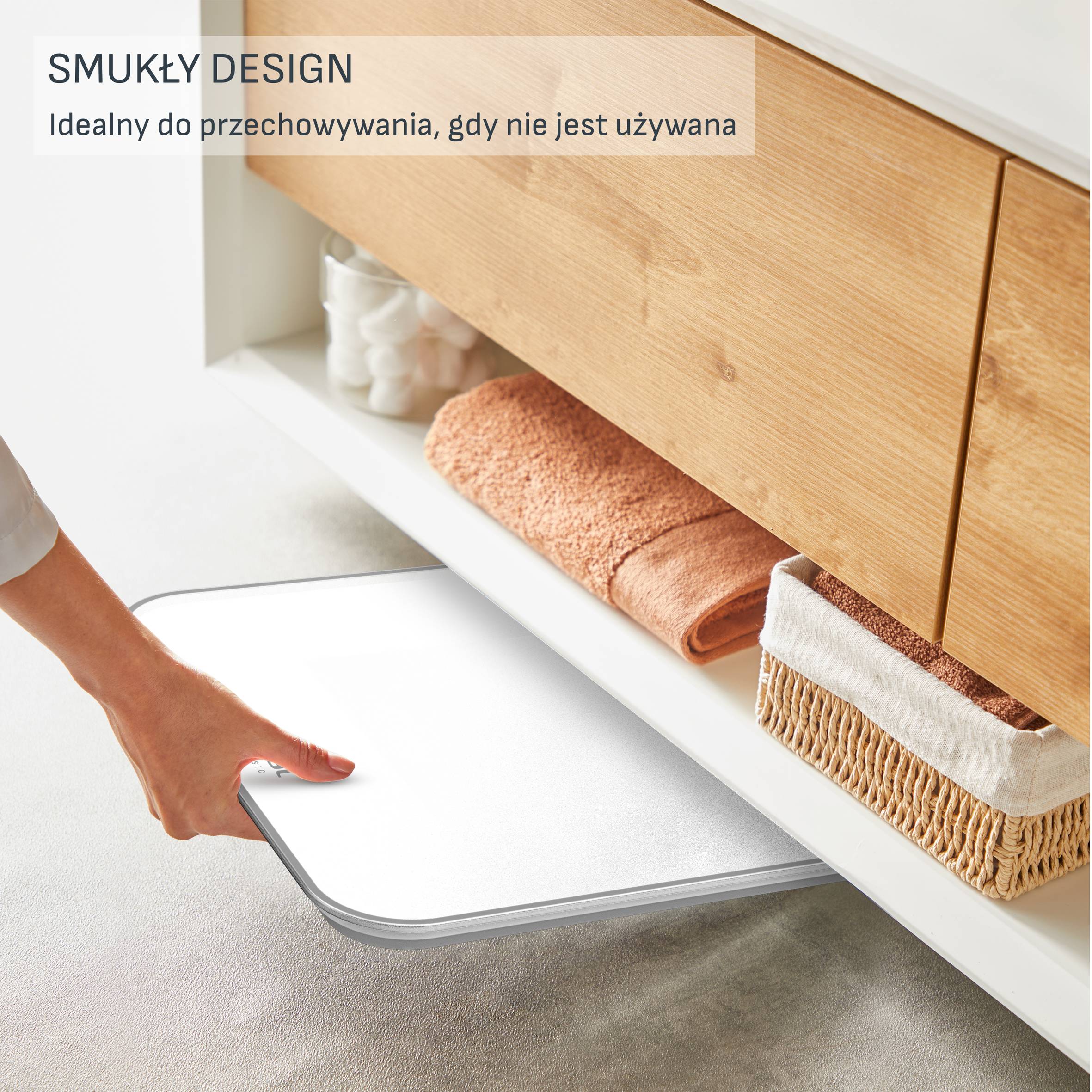 Waga łazienkowa, Tefal Classic, 180 kg, baterie