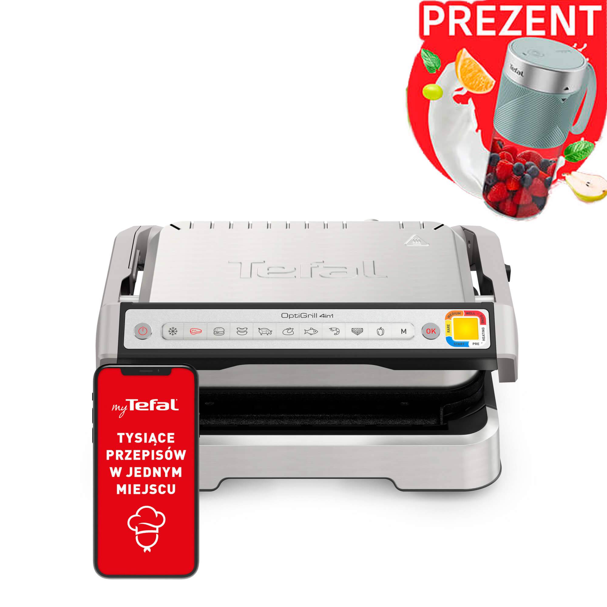 Grill elektryczny TEFAL OPTIGRILL GC774D