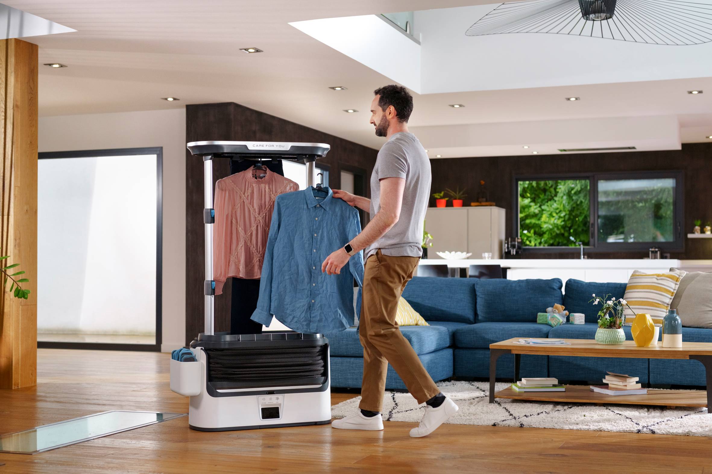 Automatyczna szafa do prasowania, Tefal Care For You, szybka, ekonomiczna, delikatna