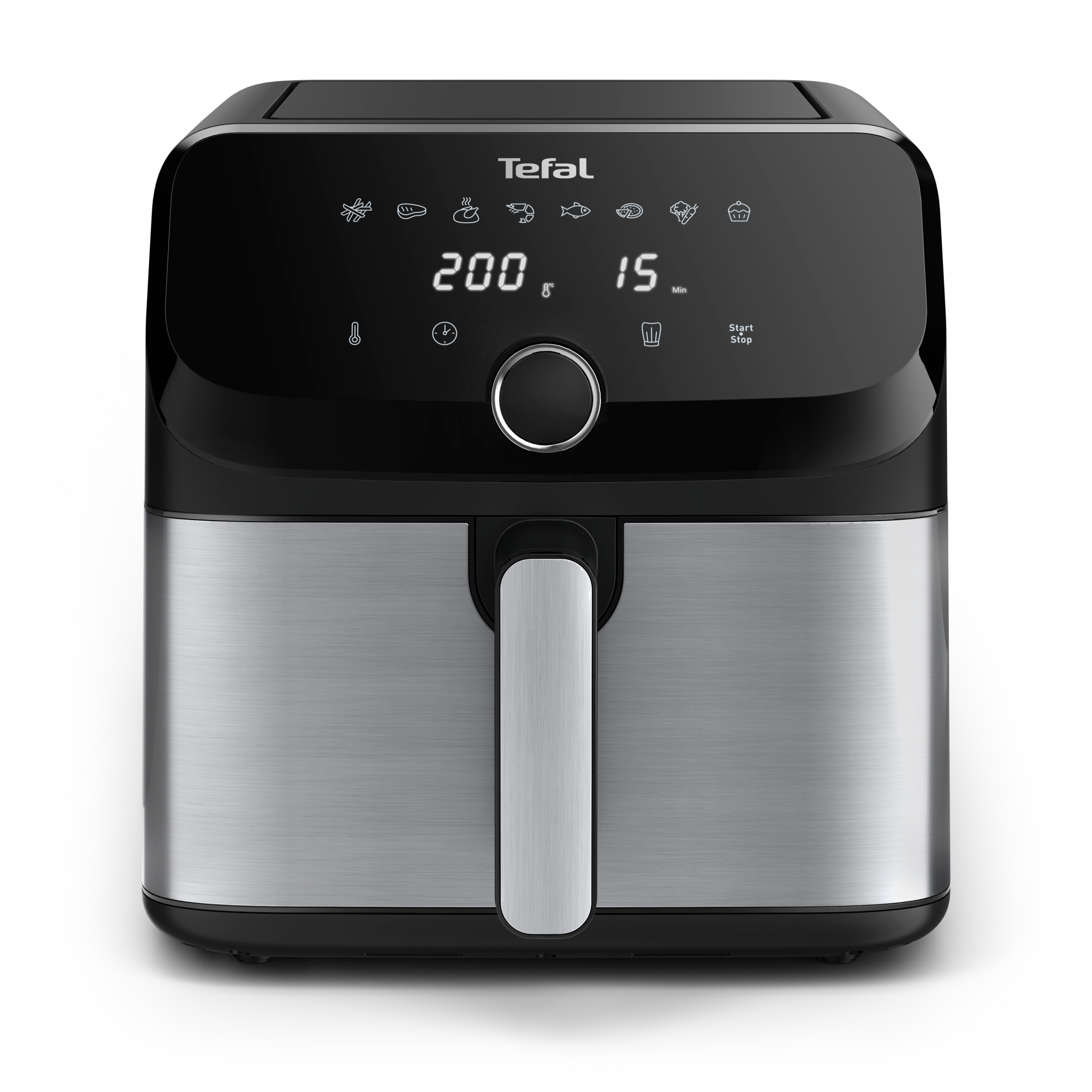 Frytkownica beztłuszczowa Easy Fry Mega, bardzo duża pojemność 7,5 L, 8 automatycznych programów