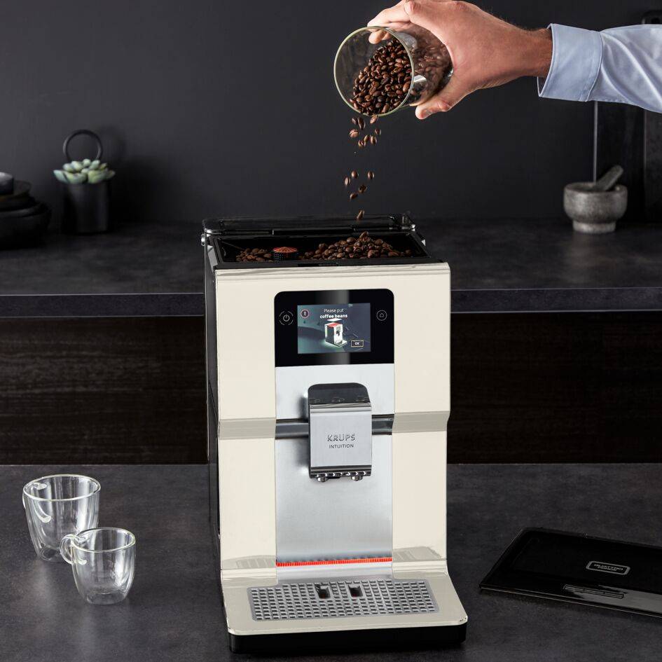Ekspres do kawy automatyczny KRUPS INTUITION PREFERENCE+ EA872A (kość słoniowa)