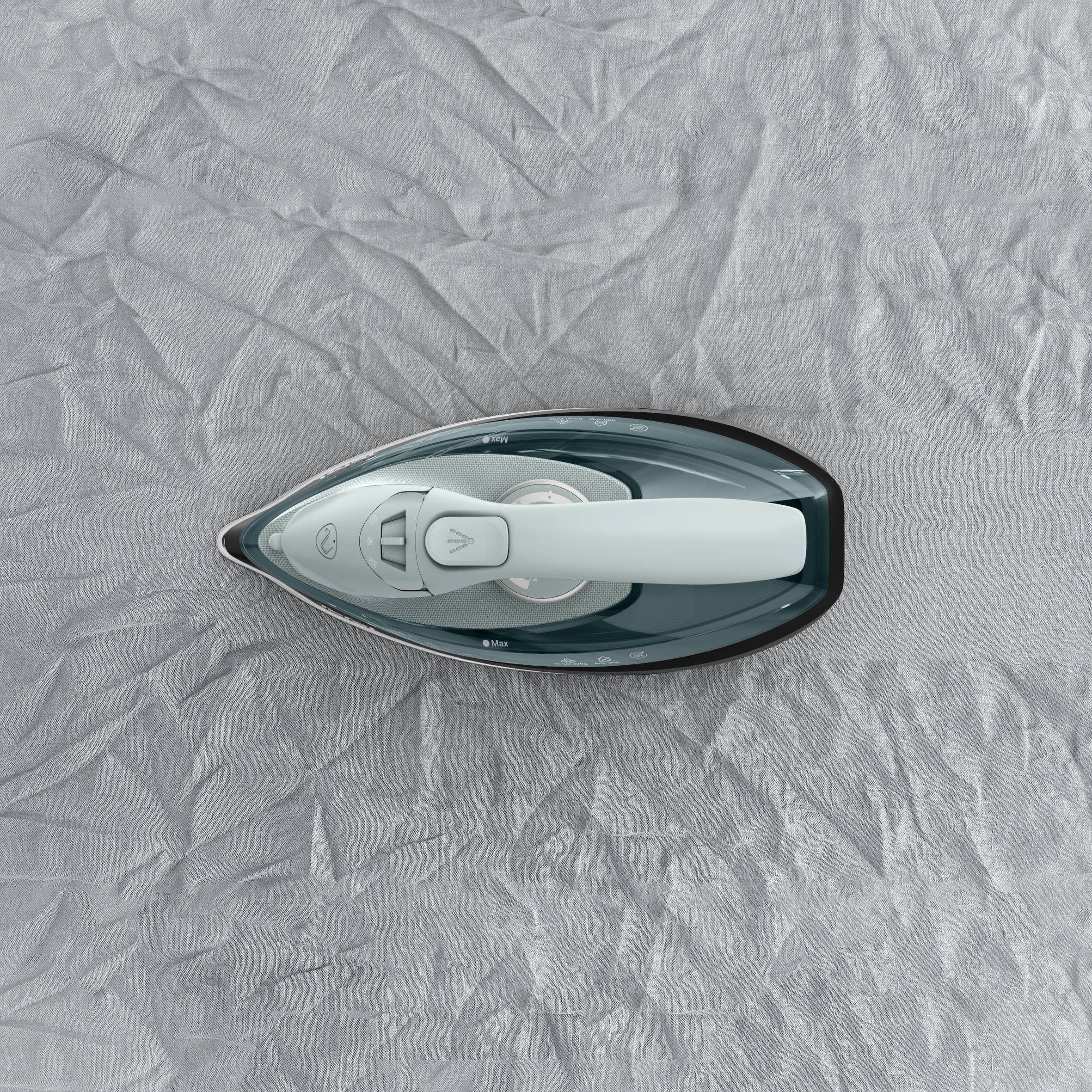 Bezprzewodowe żelazko parowe, Tefal Freemove Power FV6670, 2600 W, 40 g/min