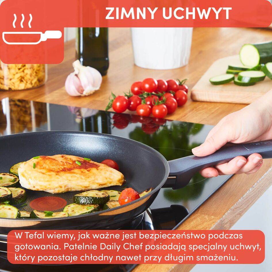 Patelnia grillowa TEFAL DAILY COOK 26cm