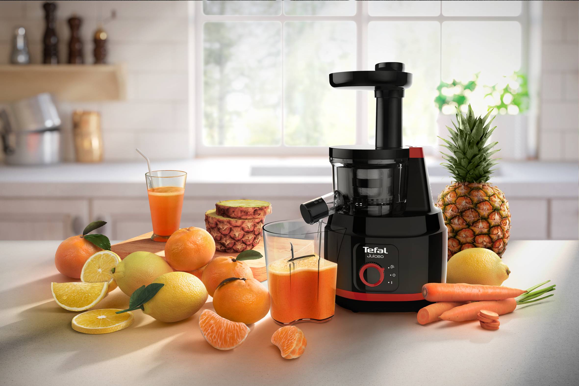 Wyciskarka wolnoobrotowa TEFAL JUICEO ZC150838