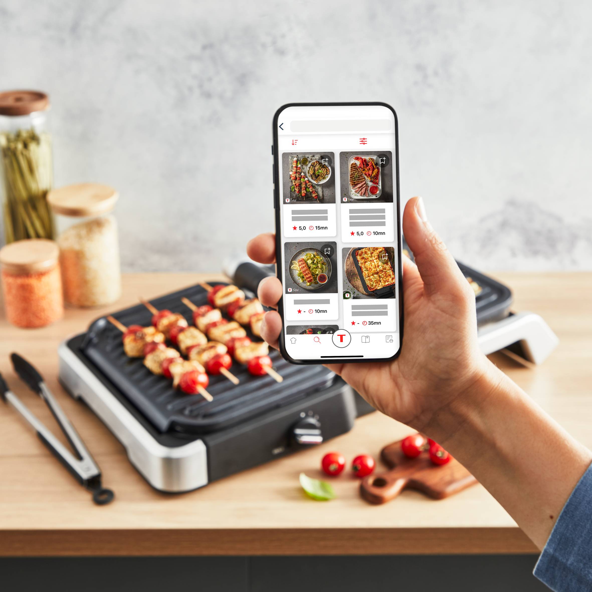 Grill elektryczny TEFAL OPTIGRILL GC772D