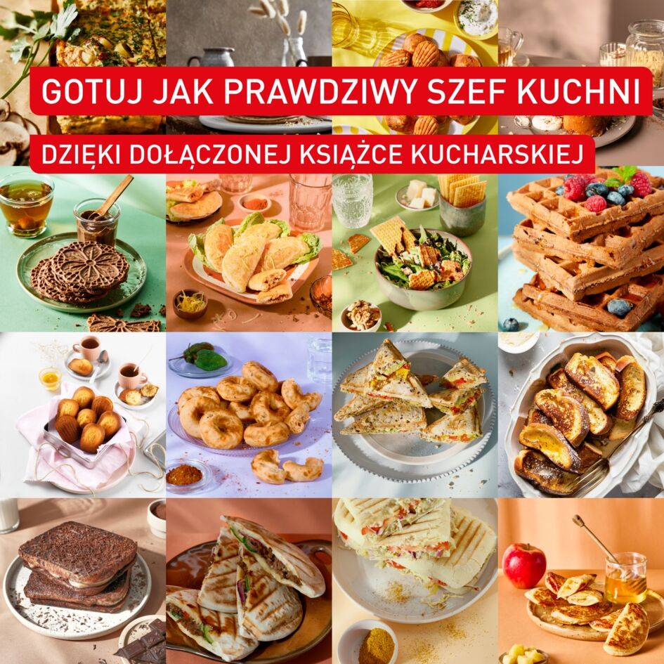 Opiekacz TEFAL SNACK COLLECTION SW862BF0