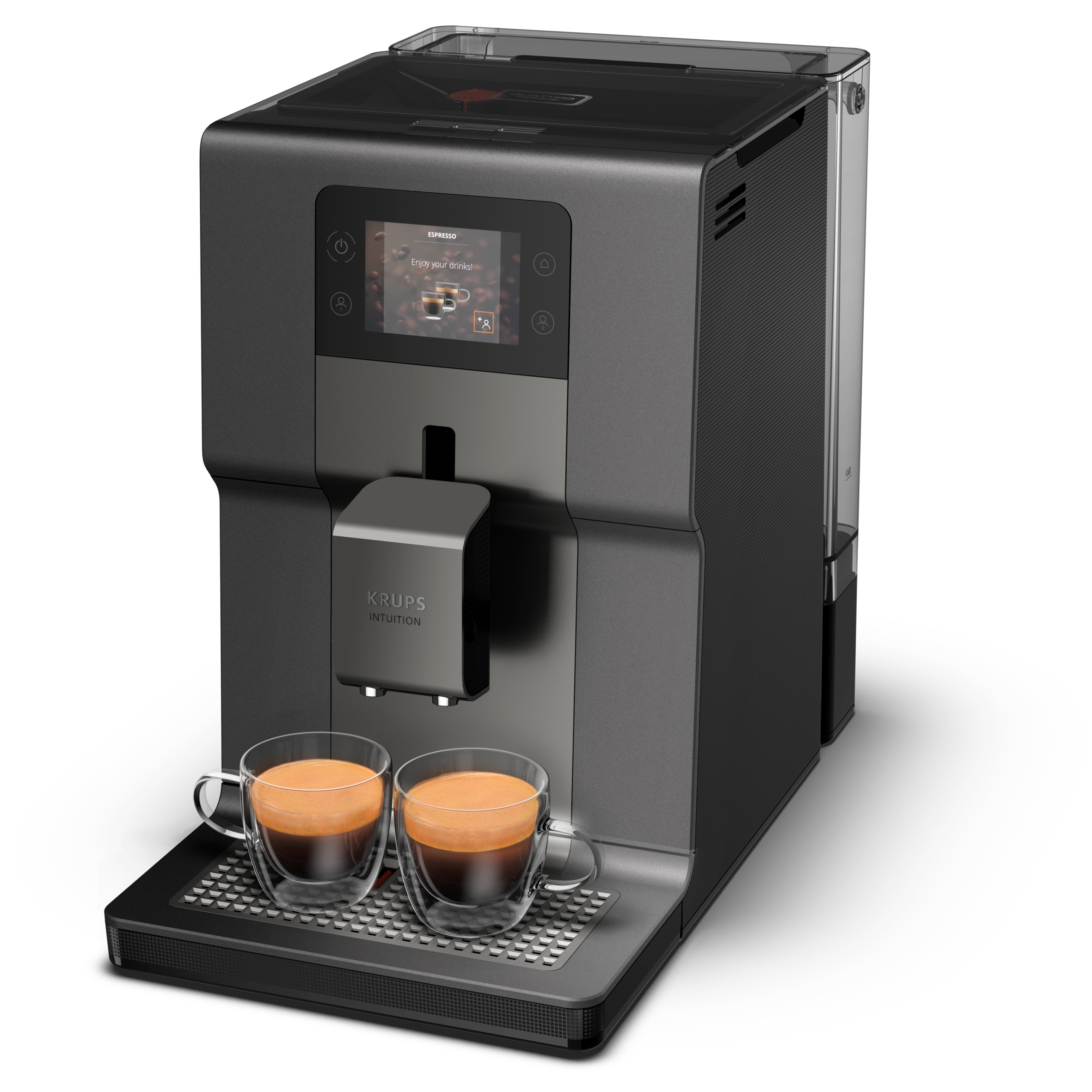 Ekspres do kawy automatyczny KRUPS INTUITION PREFERENCE+ EA875U (grafit)