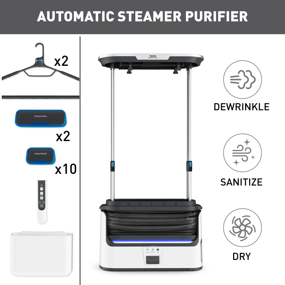 Automatyczna szafa parowa TEFAL CARE FOR YOU YT3040