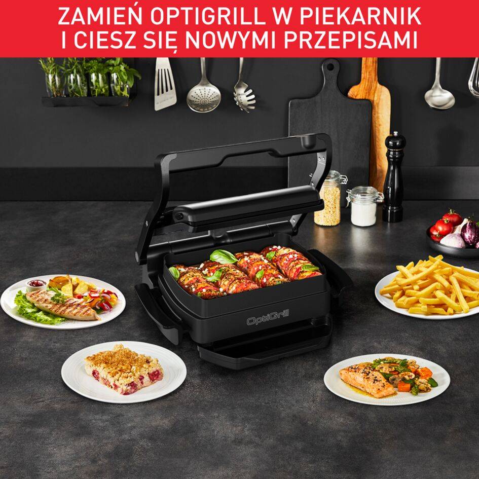 Grill elektryczny TEFAL OPTIGRILL+ SNACKING&BAKING GC7148