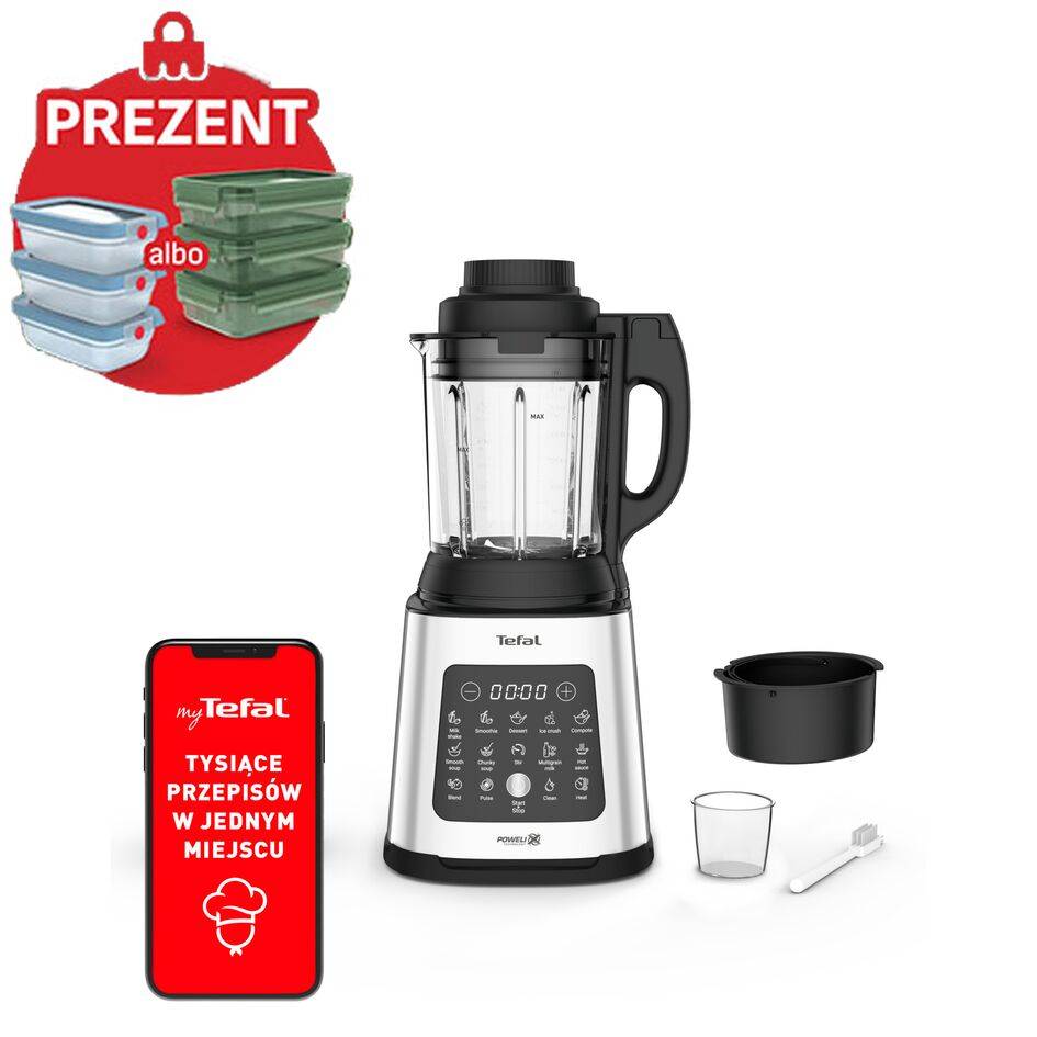 Blender kielichowy, Perfectmix Cook BL83SD, funkcja gotowania, 1400W