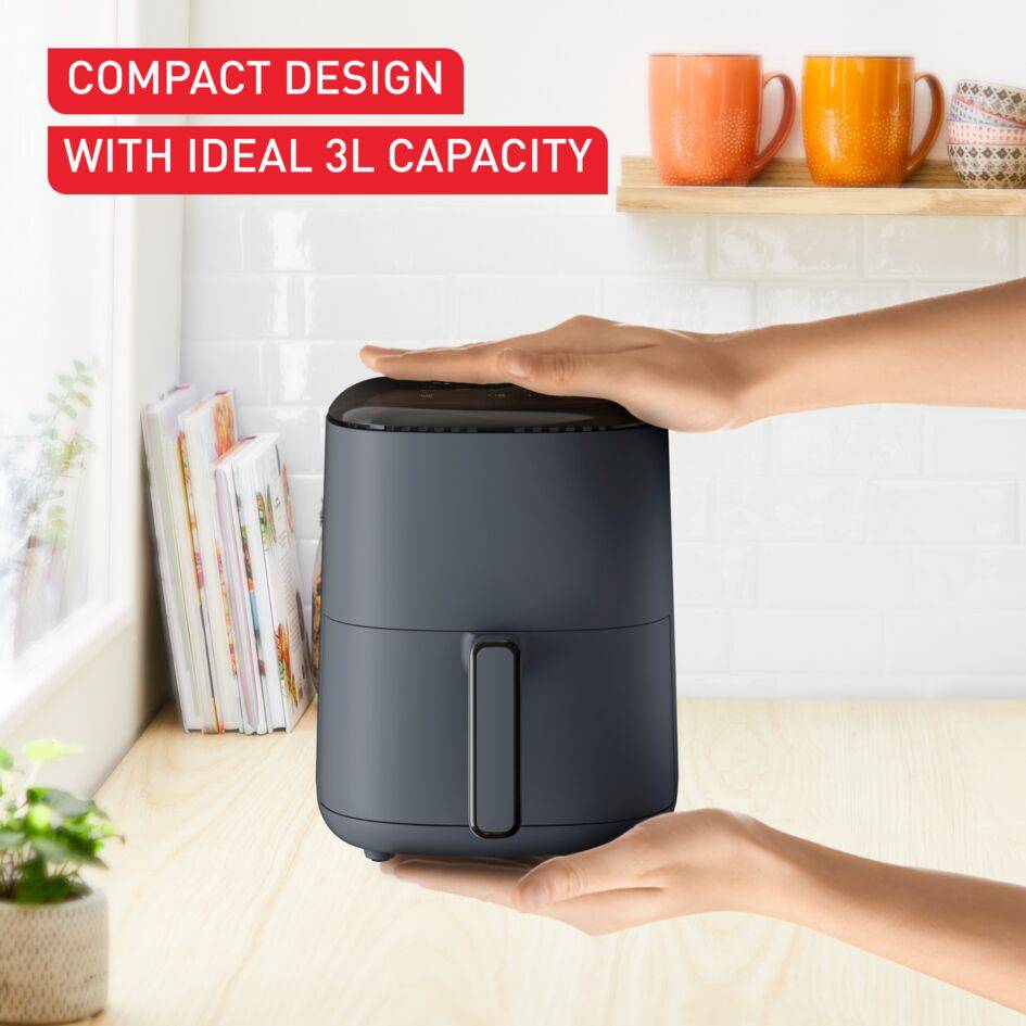 Easy Fry Compact, Air fryer, 3 L Capacity, Digital Control Panel, 10 Auto Cooking Programs