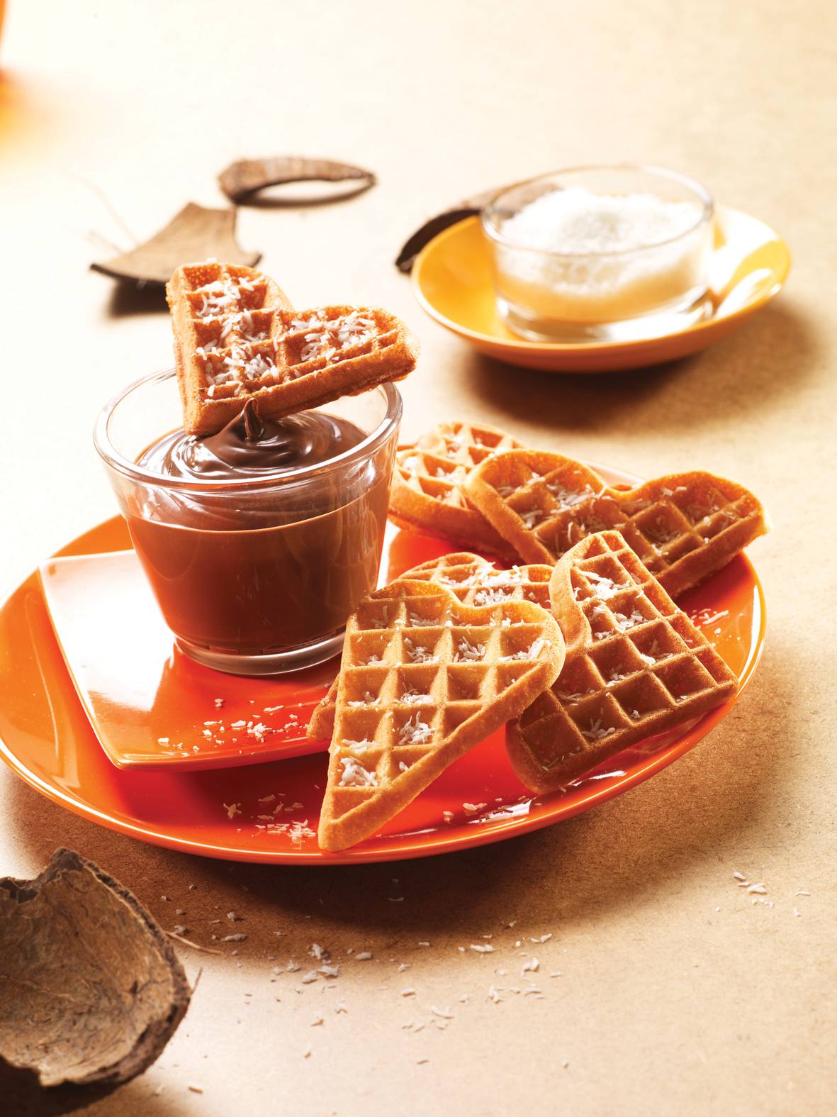 Dodatkowe płyty Snack Collection: Gofry serca XA800612