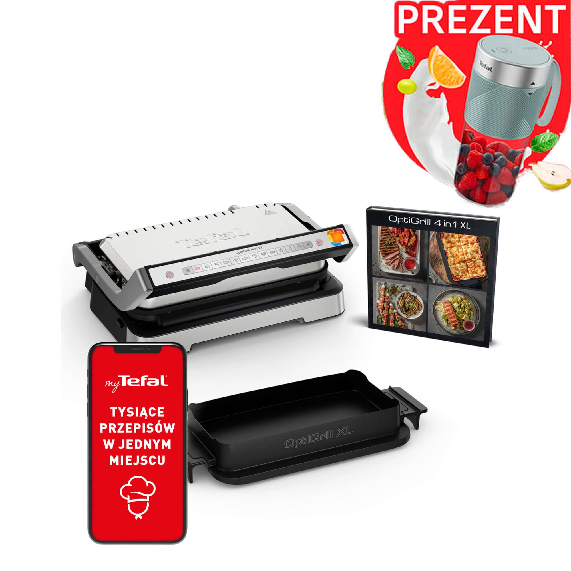 Grill elektryczny TEFAL OptiGrill XL GC784D