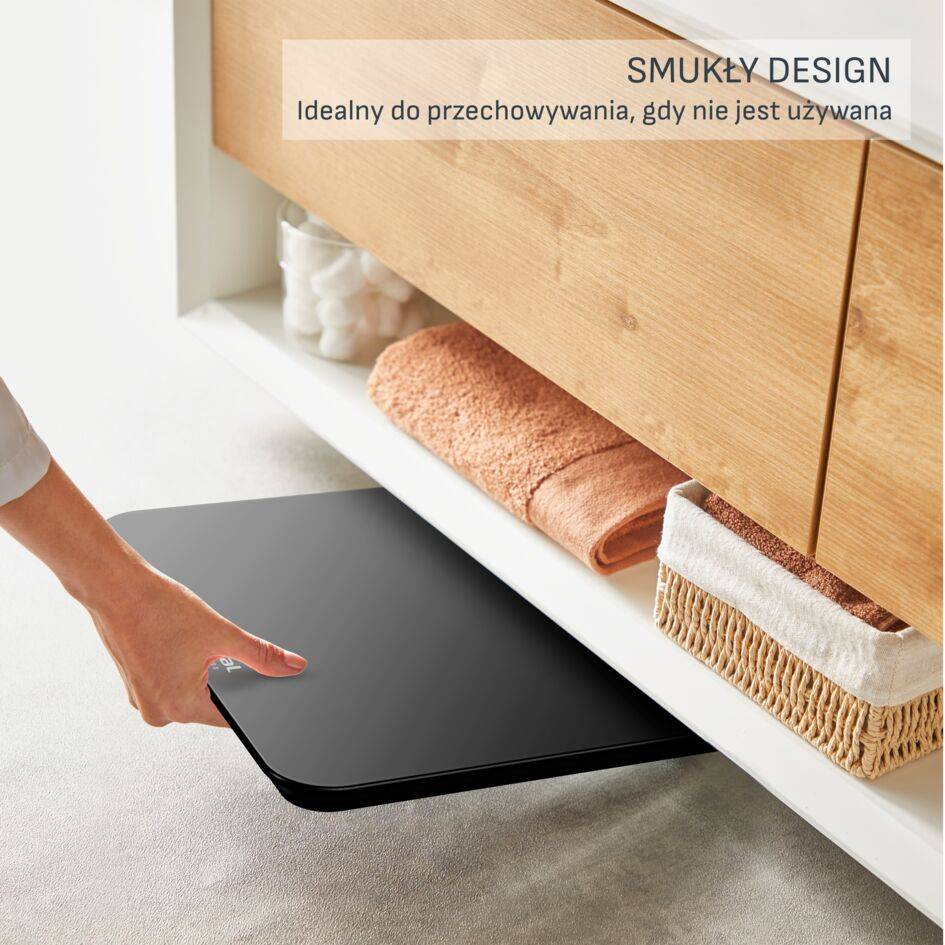 Waga łazienkowa, Tefal Premiss, 160 kg, baterie