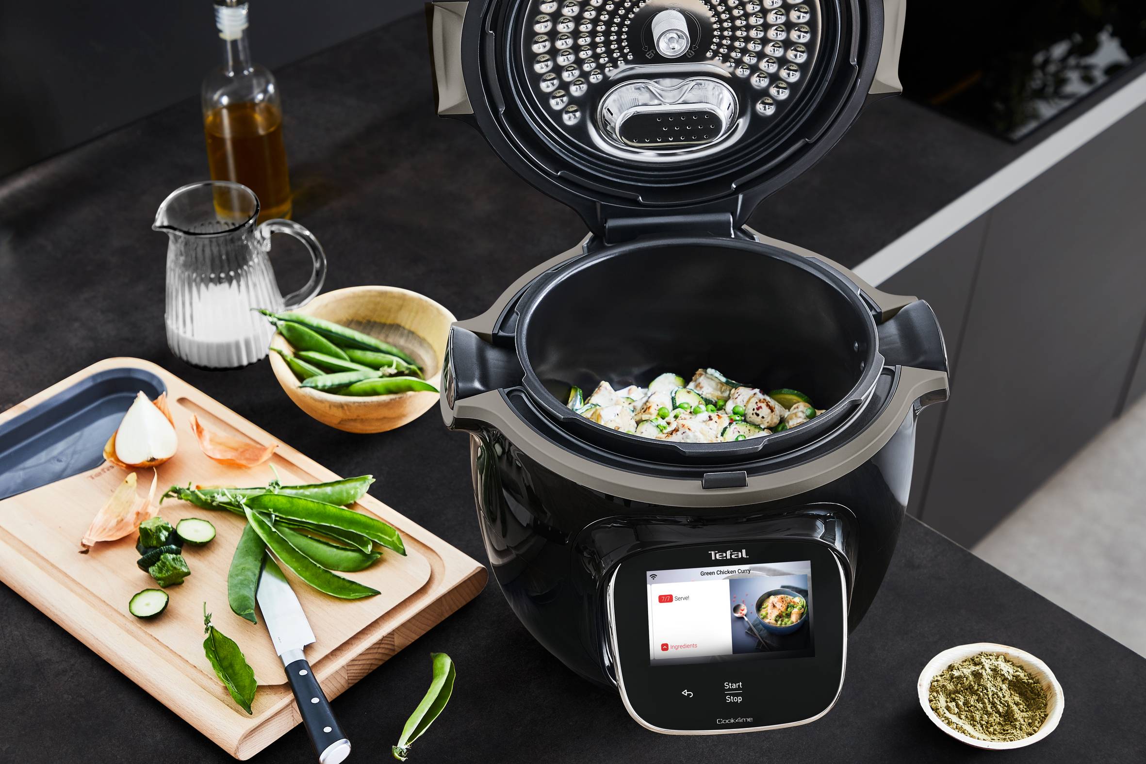 Cook4me Multicooker Tefal Cook4me+ 6l Pressure Cooker Home Chef