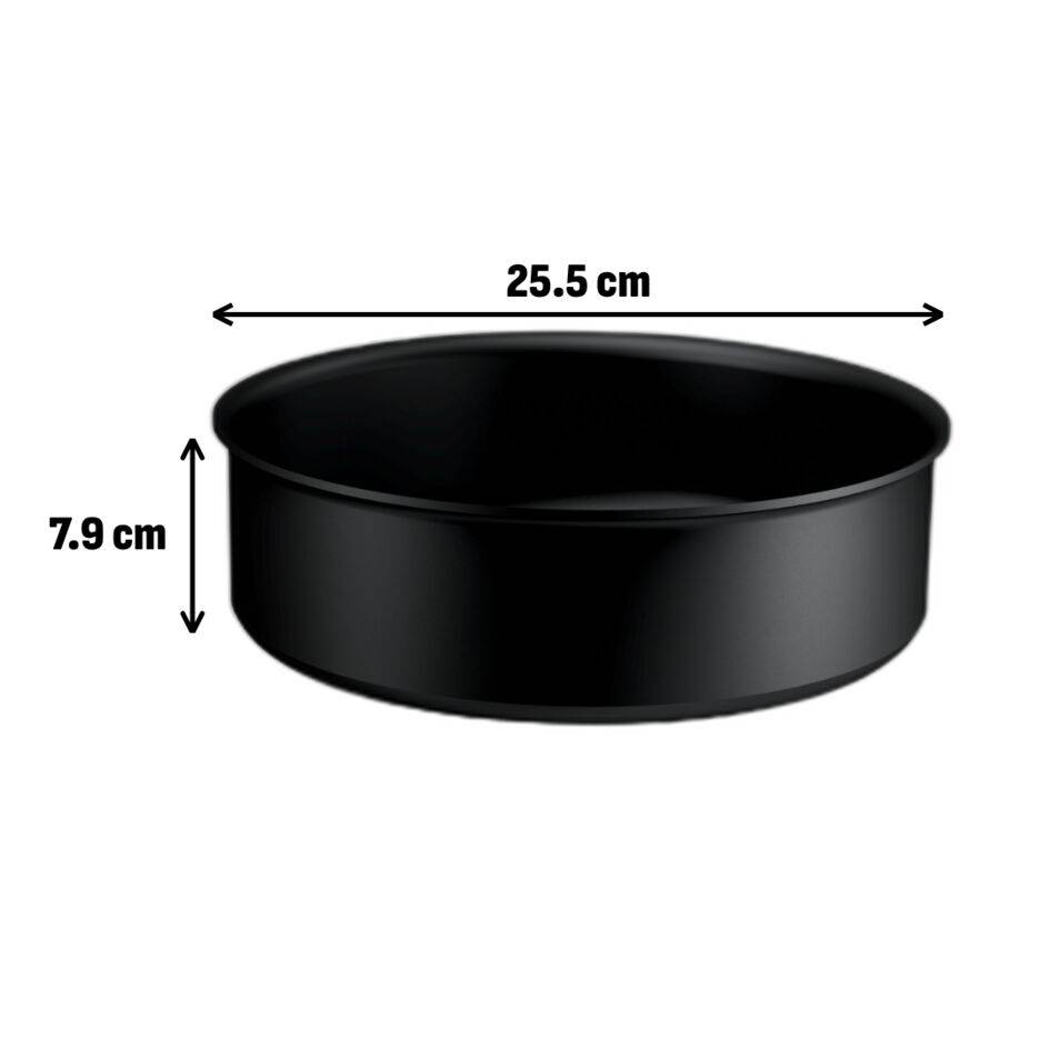 Patelnia głęboka Ingenio Excellence+ 24 cm, możliwość układania w stos, powłoka nieprzywierająca, kompatybilna z indukcją