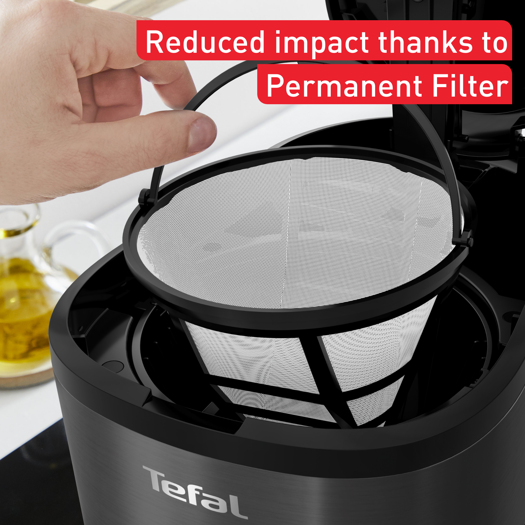 New Equinox Filter Coffee Maker, Timer, Easy Filling