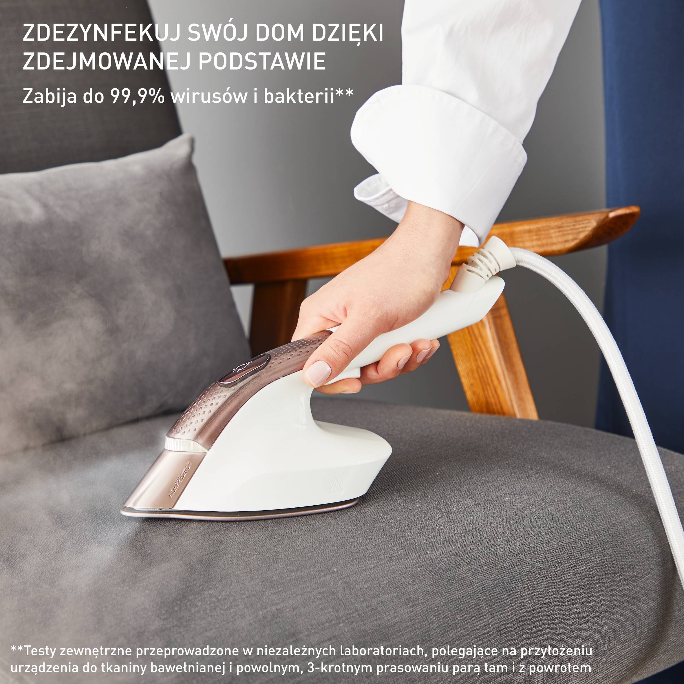 Stacja do prasowania, Tefal IXEO Vision, wielopozycyjna deska