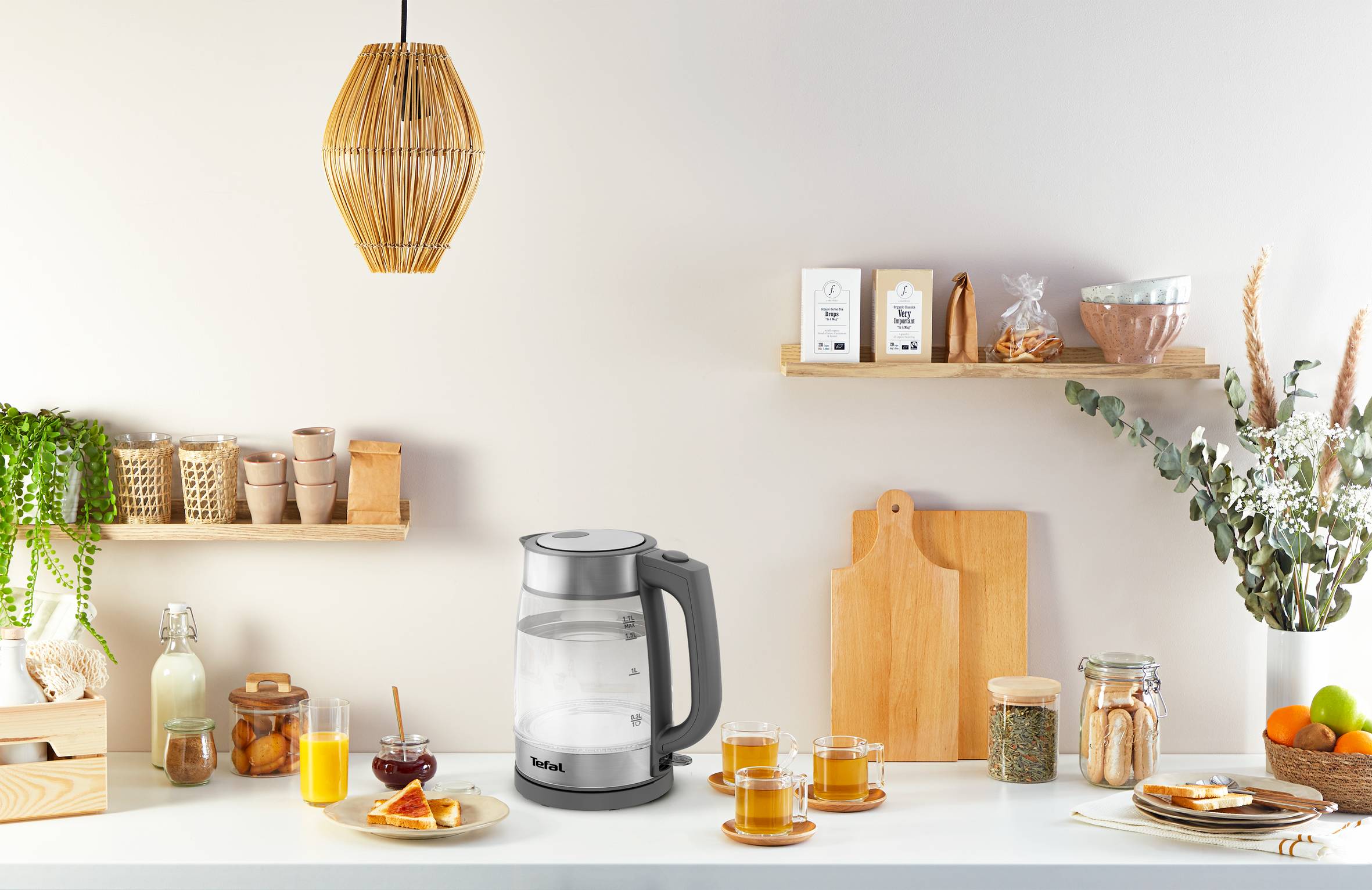 Glass Kettle KI740 Elegancja i funkcjonalność