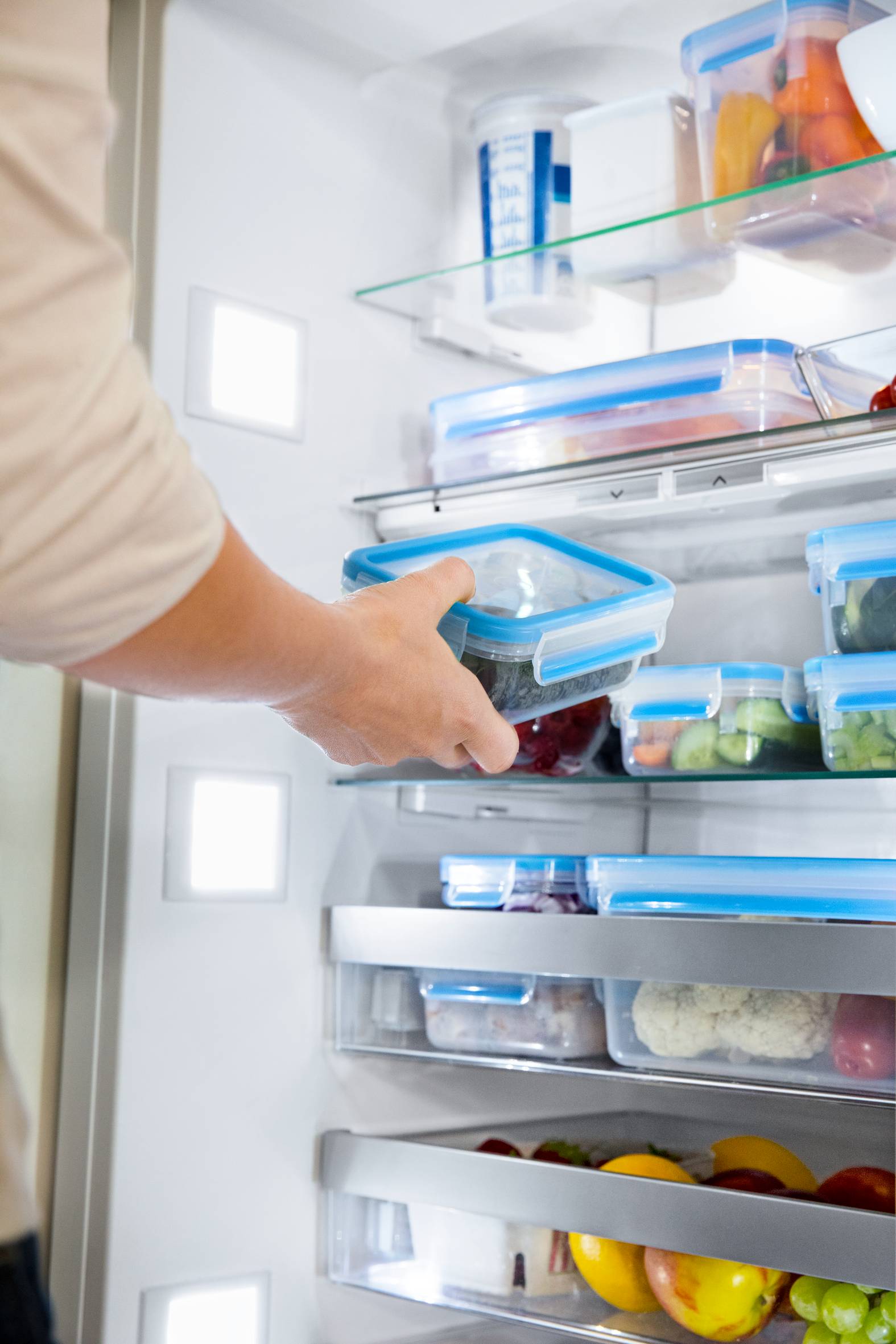 Zestaw pojemników lunchbox TEFAL MASTERSEAL 0,15/0,25/0,55/1/3,7l