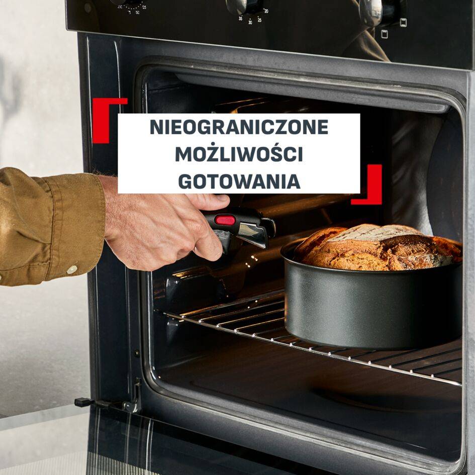 Rondel Ingenio Excellence+ 20 cm, możliwość układania w stos, powłoka nieprzywierająca, kompatybilny z indukcją