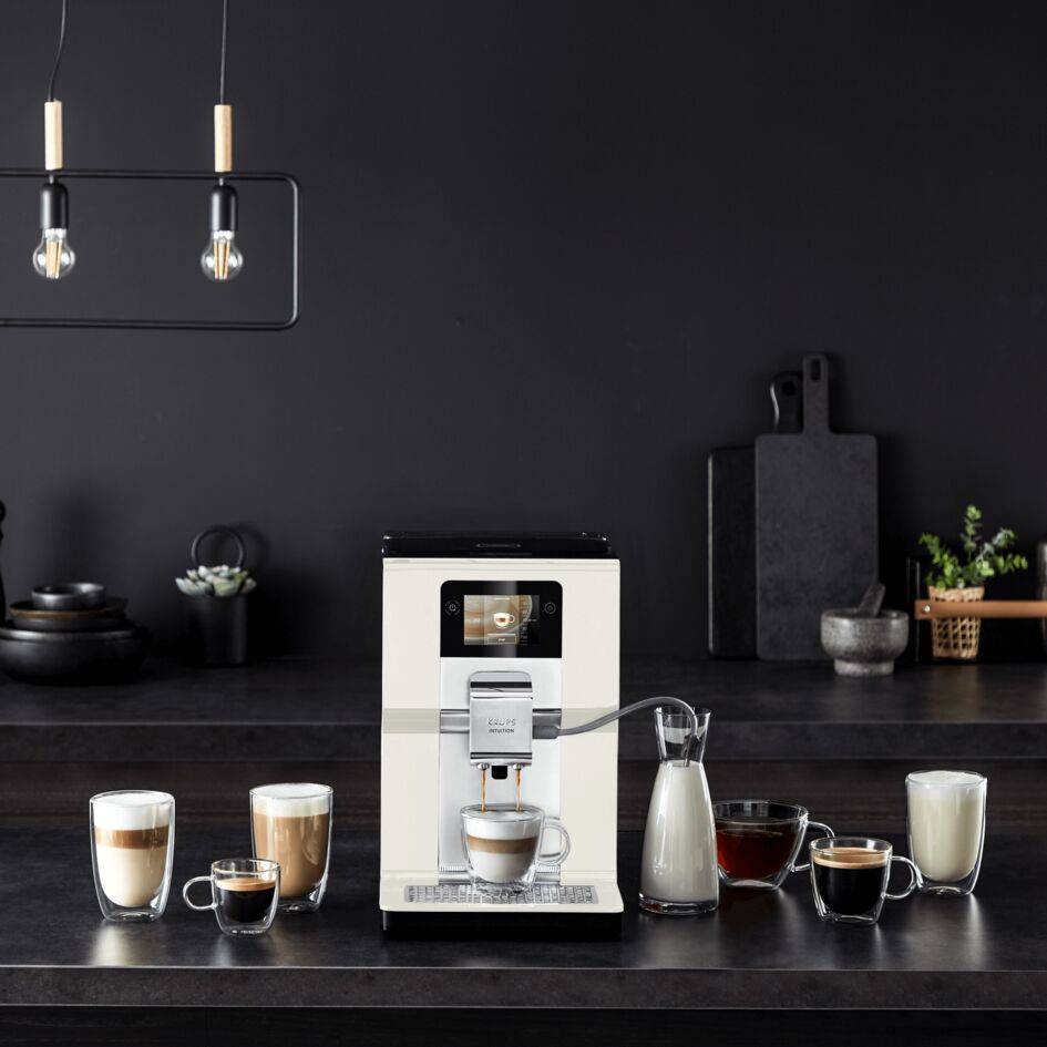 Ekspres do kawy automatyczny KRUPS INTUITION PREFERENCE+ EA872A (kość słoniowa)