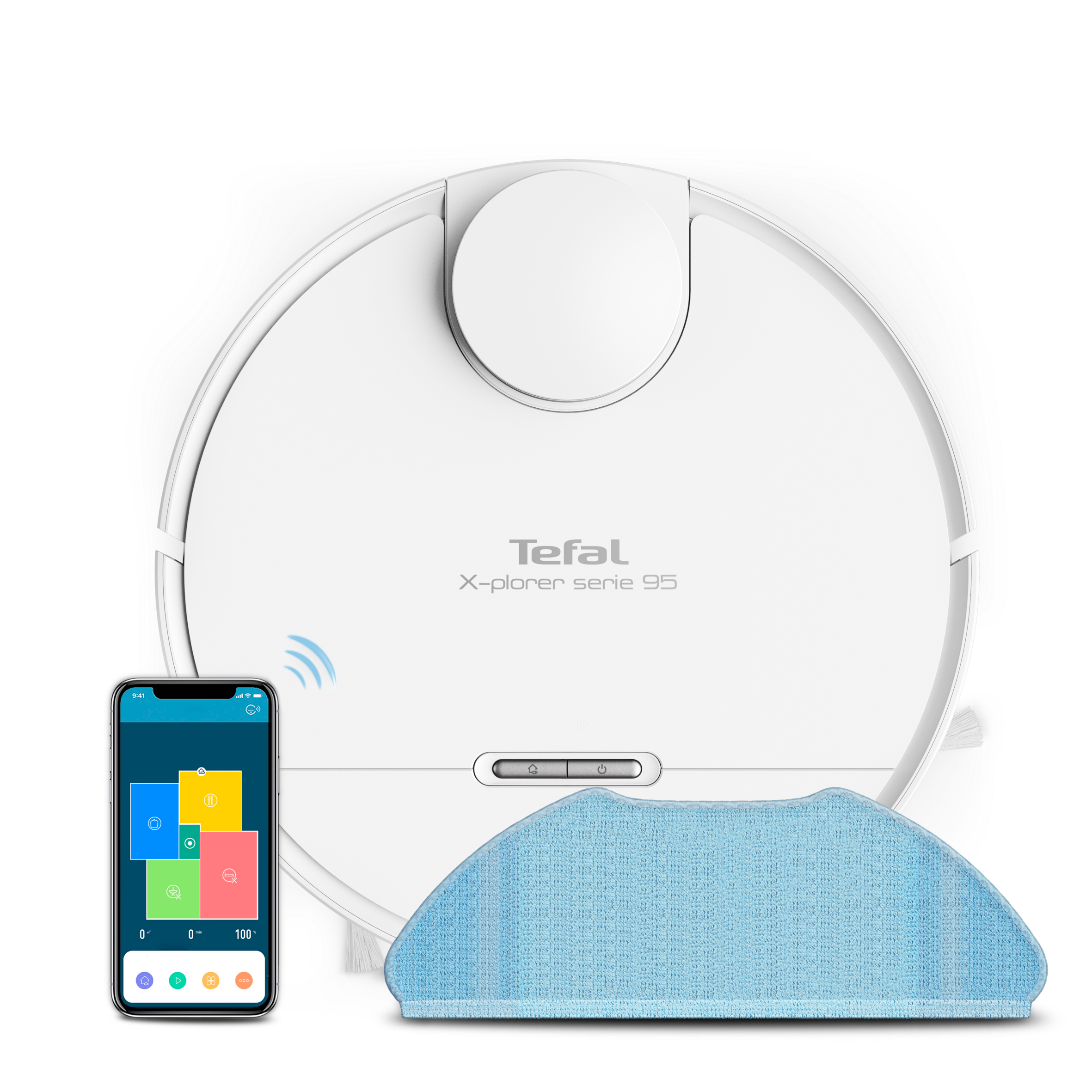 Robot sprzątający TEFAL XPLORER S95 TOTAL CARE RG7987
