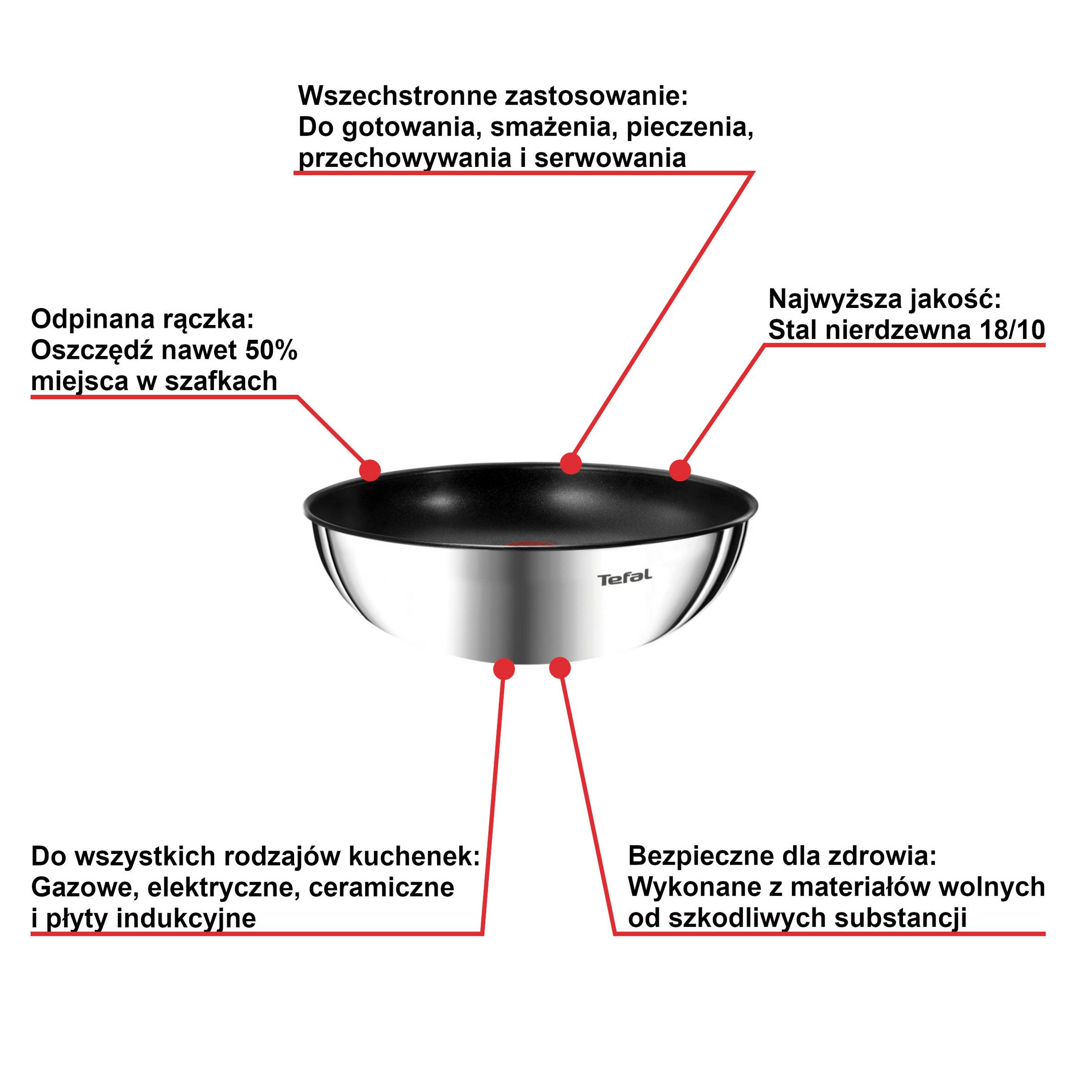 Wok TEFAL INGENIO EMOTION 26cm