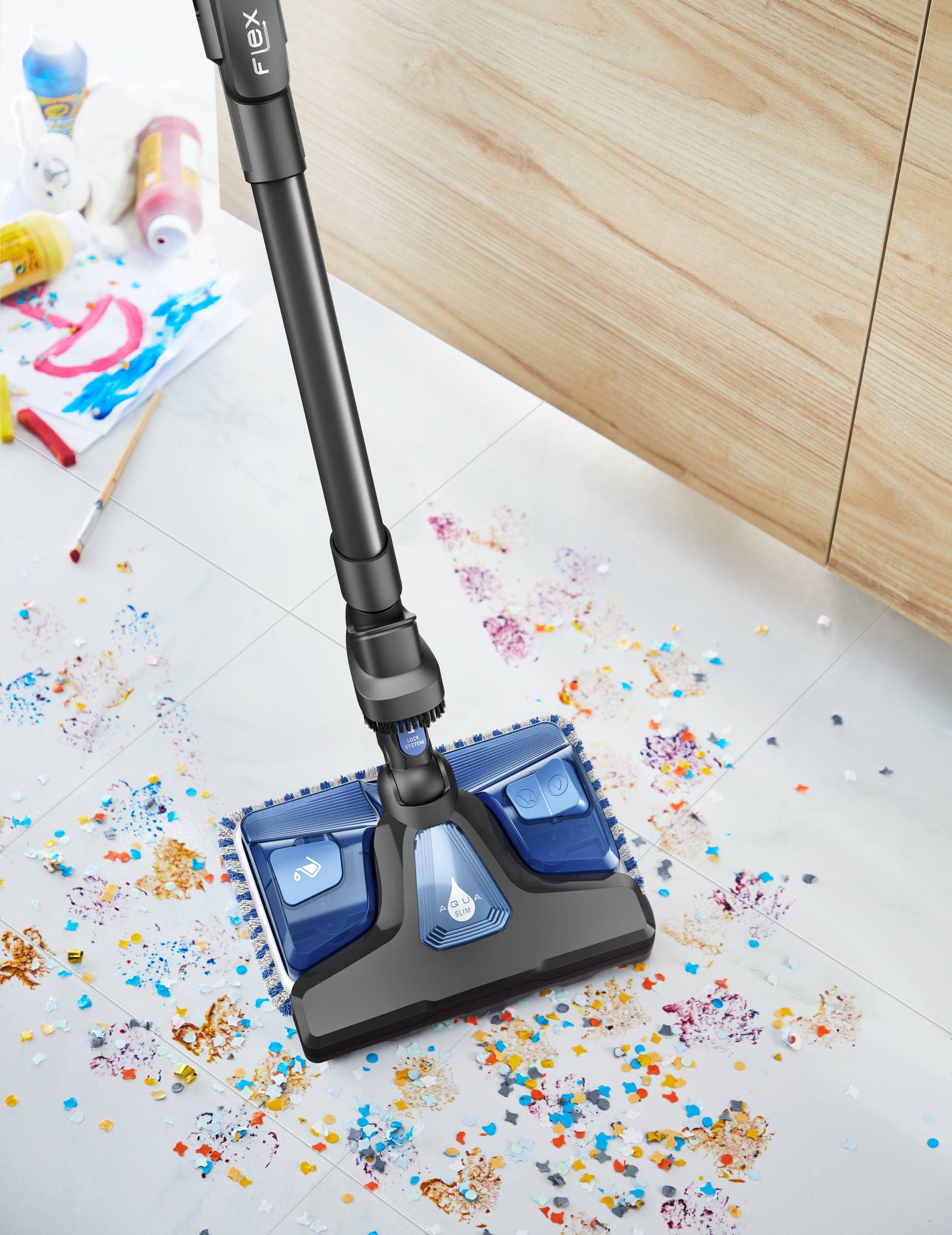 Głowica AQUA Slim 2w1 + ściereczki mopujące x2 ZR009602