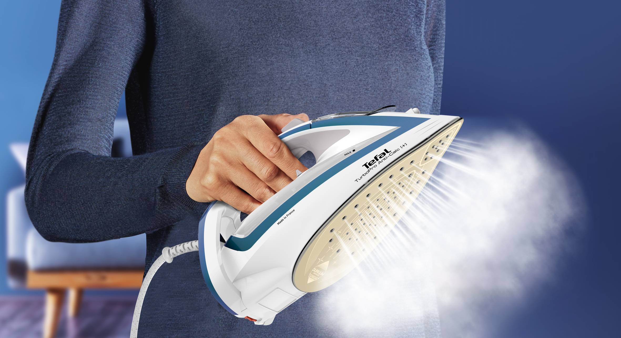 Turbo Pro Anti-Calc FV5689 Turbo wydajne prasowanie