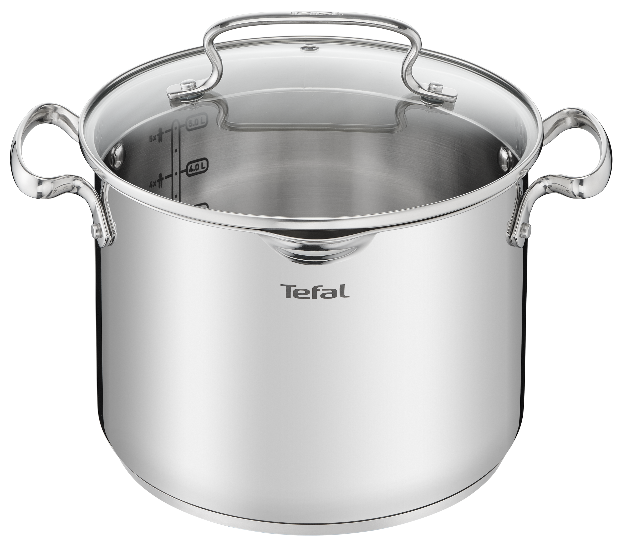 Garnek wysoki, Tefal Duetto+, 6,1L, 22cm, pokrywka