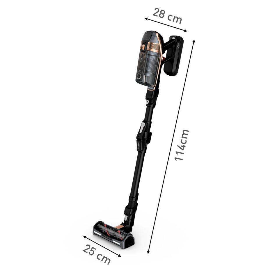 Odkurzacz bezprzewodowy, Tefal X-Force Flex 15.60, 245 AW, 160 min, mopowanie, 2 baterie