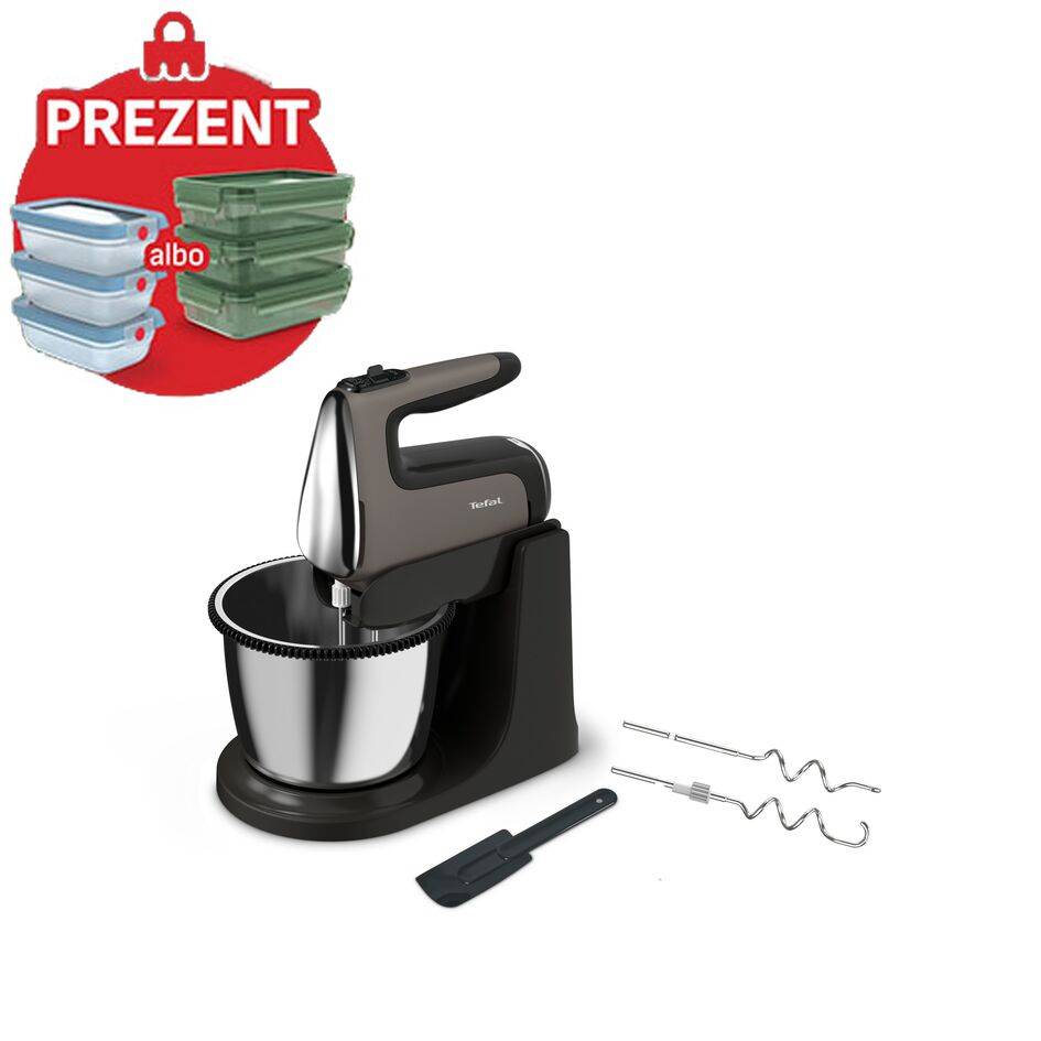 Mikser z misą TEFAL POWERMIX SILENCE HT654E