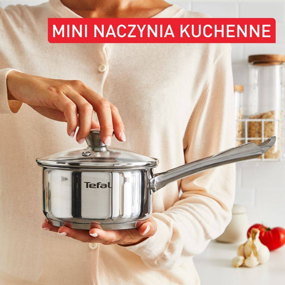 Rondel, Tefal Minis, 1lL, 14cm, pokrywka