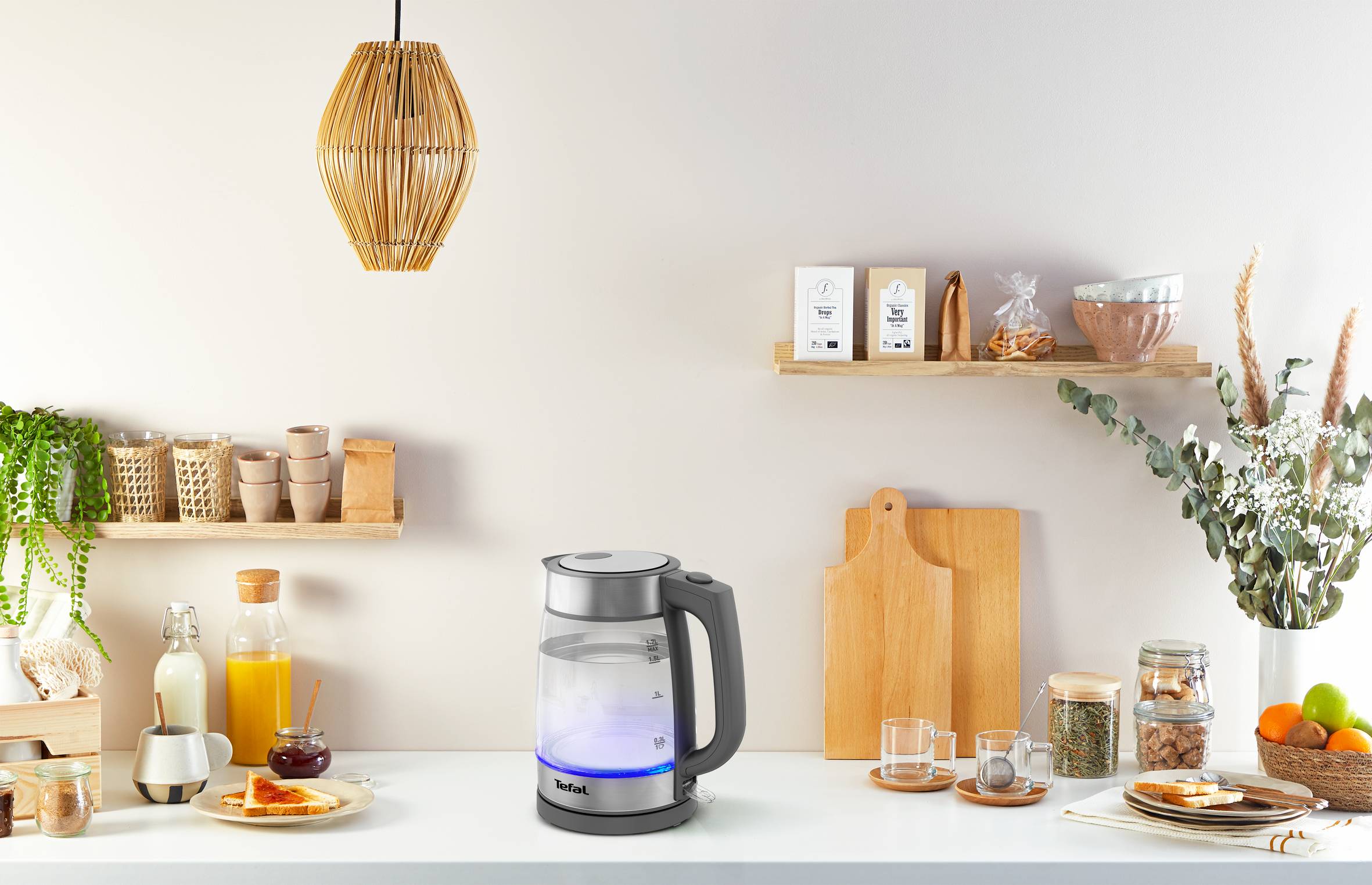 Glass Kettle KI740 Elegancja i funkcjonalność