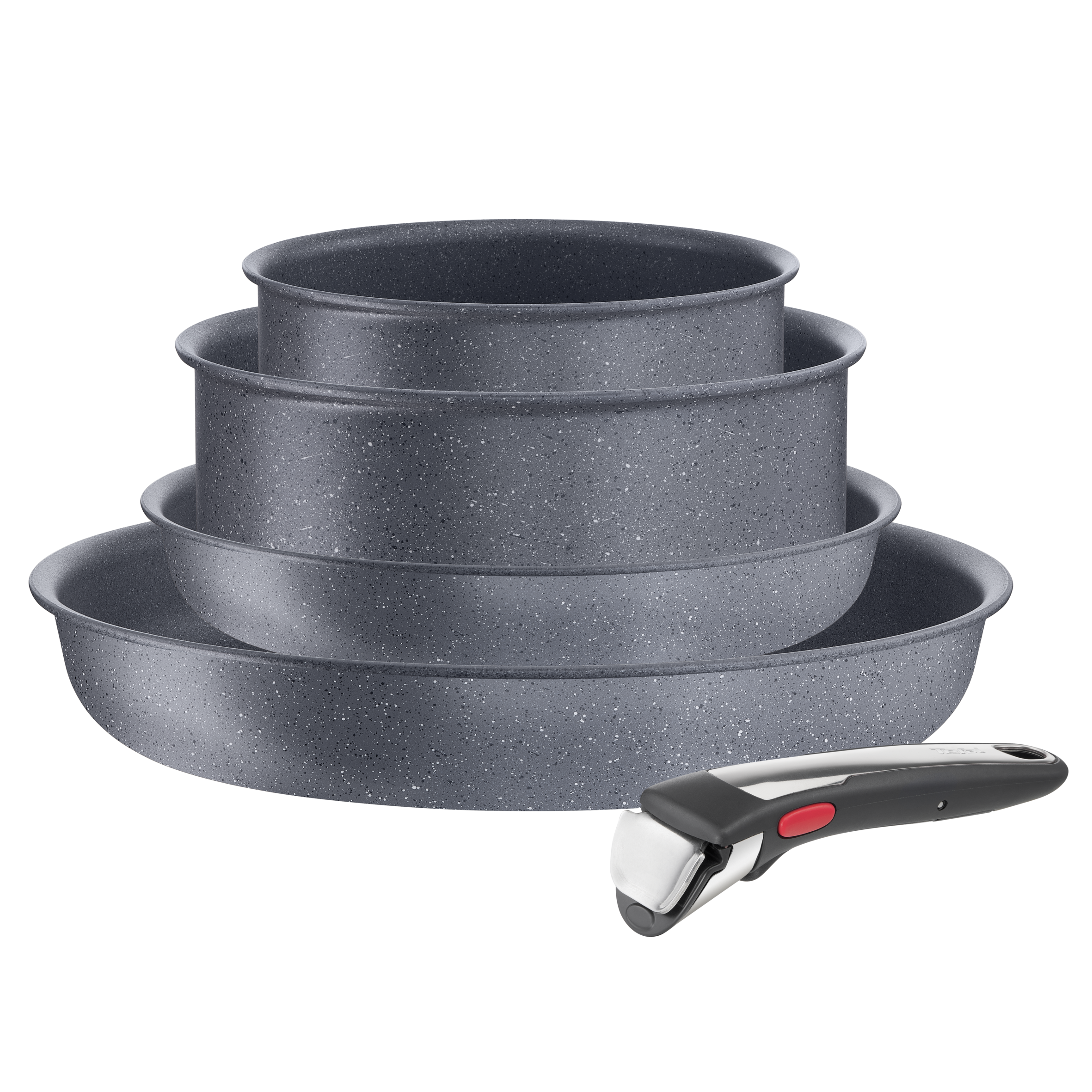 Zestaw patelni i garnków TEFAL INGENIO NATURAL ON - 5 elementów